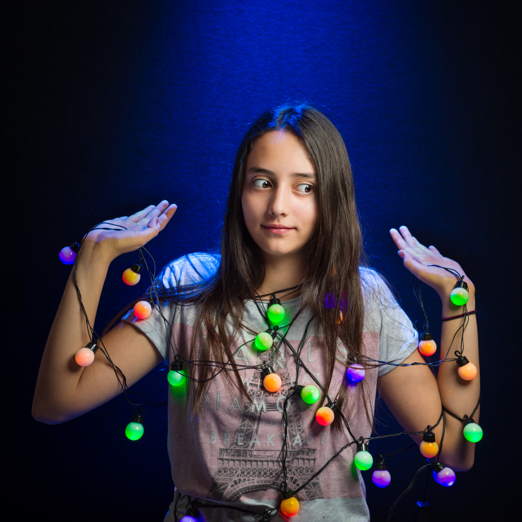 Nikon Df sample photo. Christmas lights photography