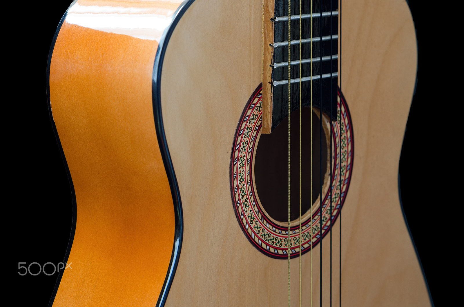 Nikon AF-S DX Micro-Nikkor 85mm F3.5G ED VR sample photo. Acoustic guitar photography