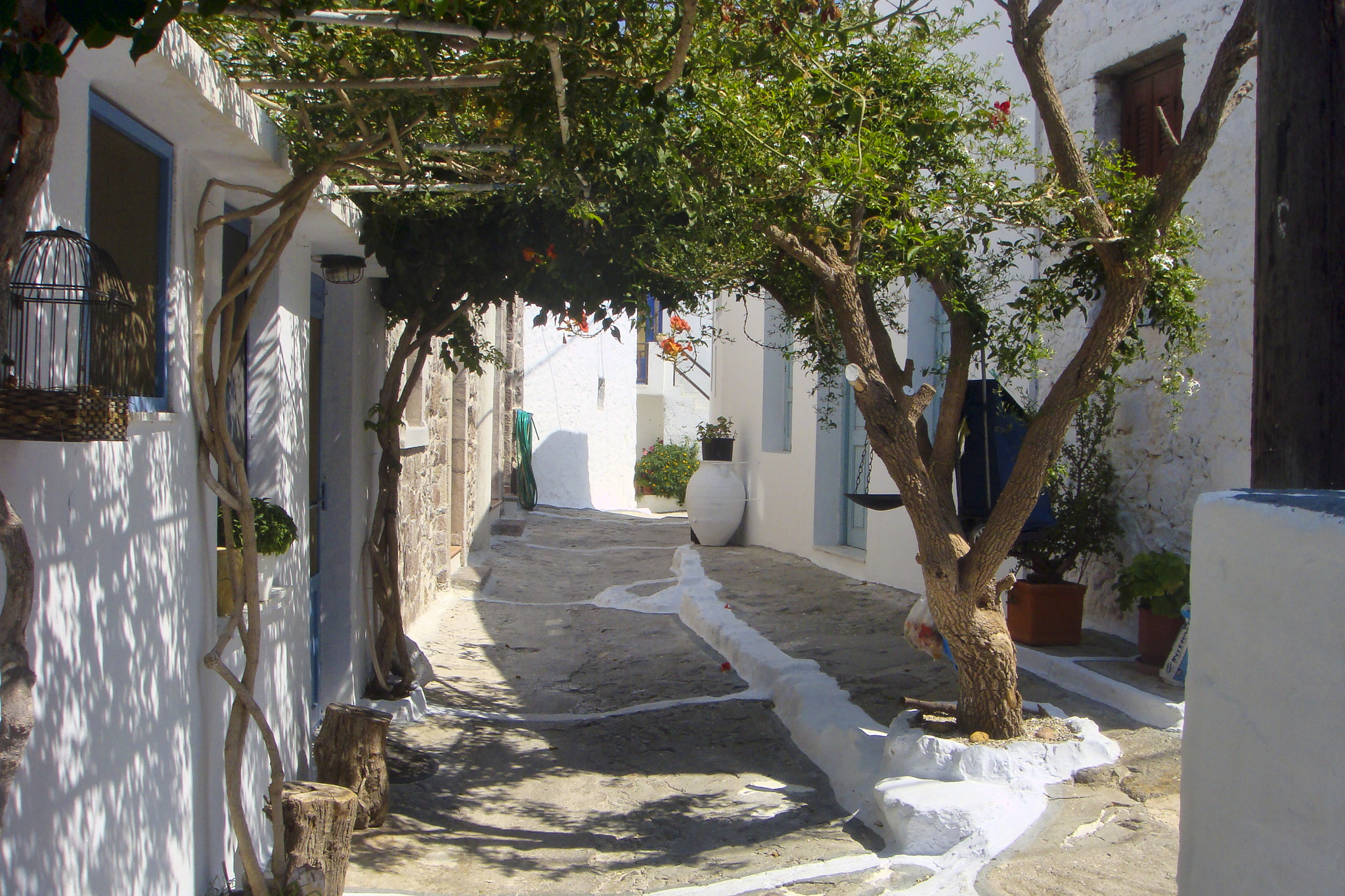 Sony DSC-T200 sample photo. The village of plaka photography