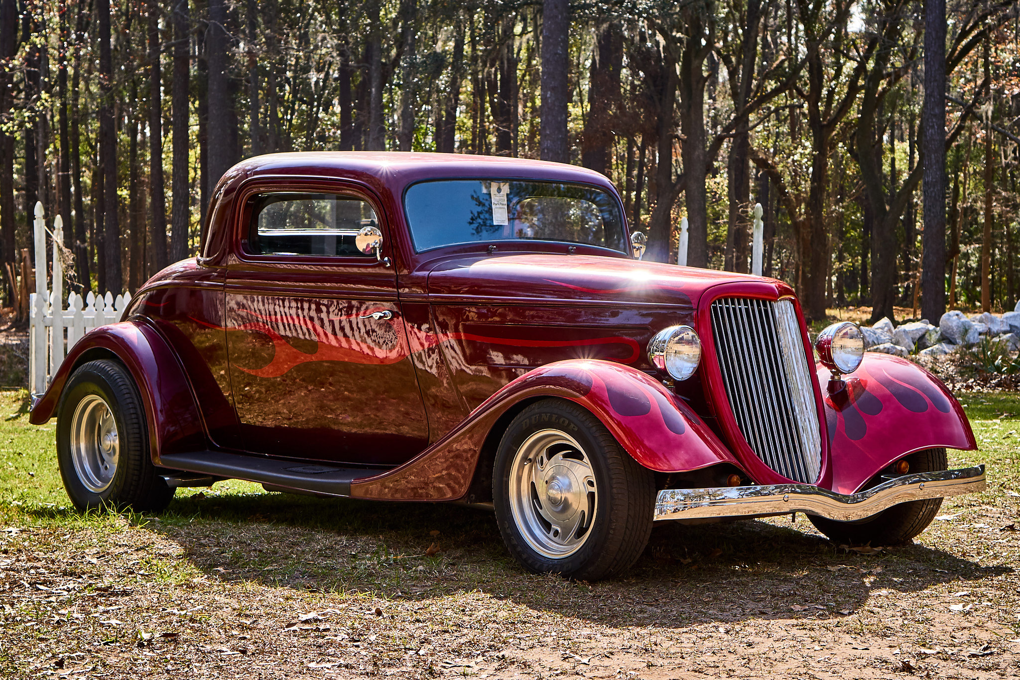 Sony E 35mm F1.8 OSS sample photo. Antique automobile photography