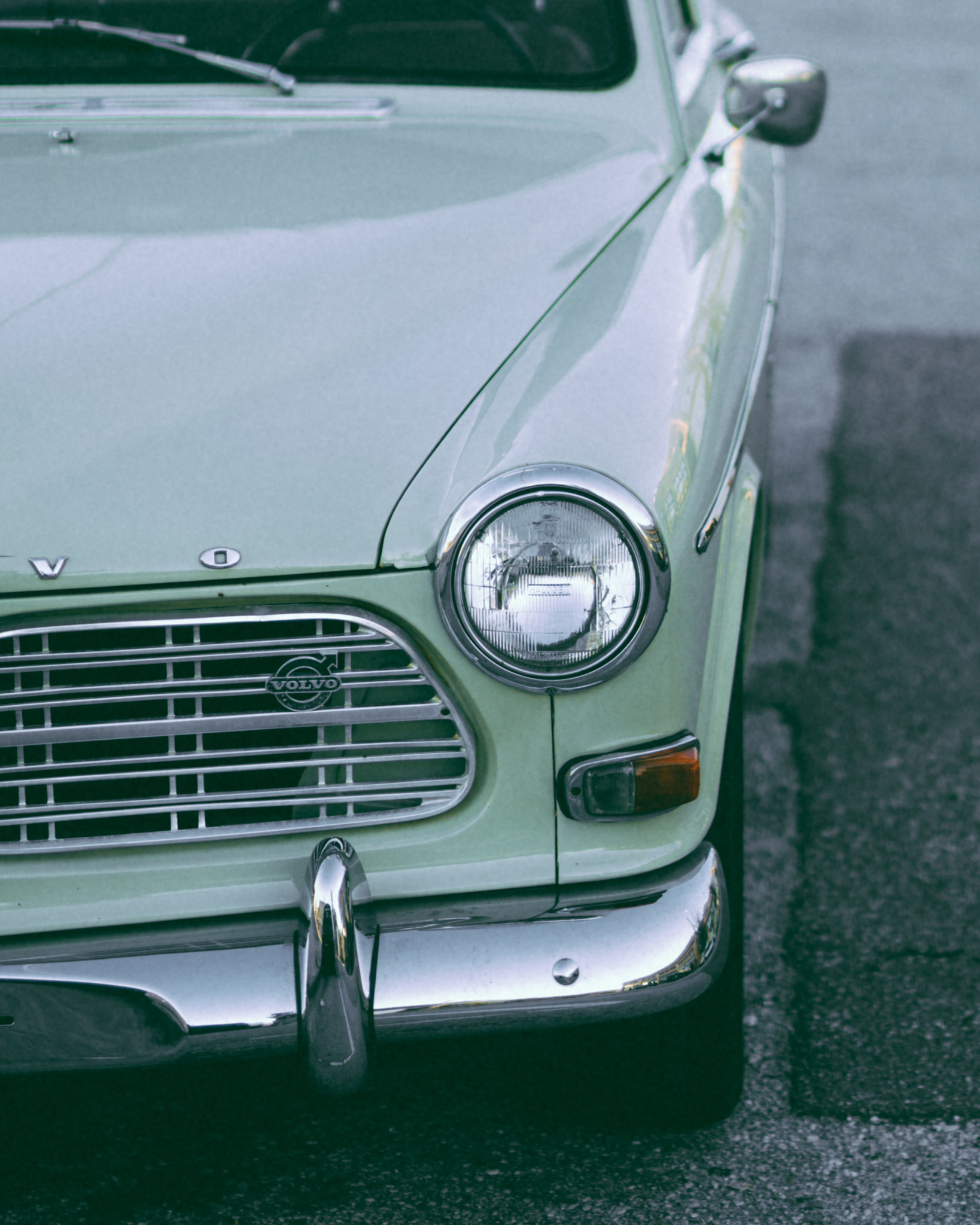 Sony a7R II + Minolta AF 50mm F1.4 [New] sample photo. Vintage volvo.  photography