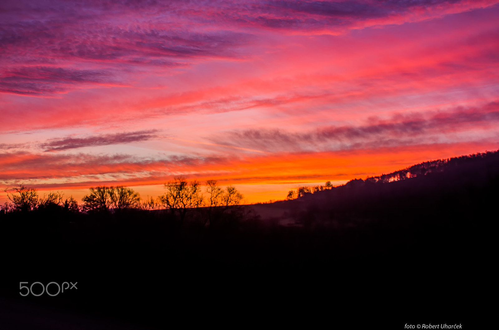 Sigma 24mm F1.8 EX DG Aspherical Macro sample photo. Sunset smečno photography