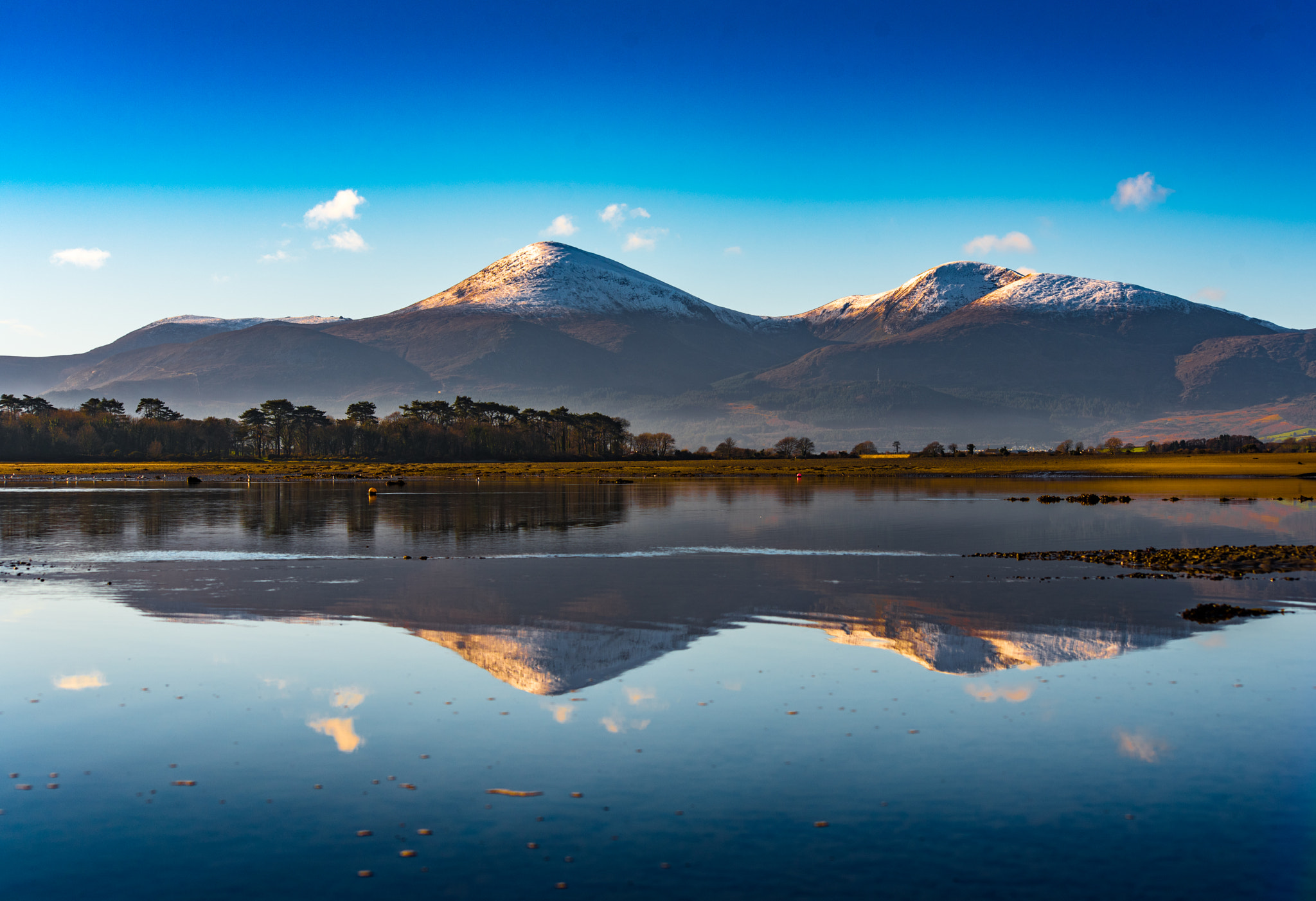 Sigma 70-300mm F4-5.6 APO DG Macro sample photo. Mourne reflections photography