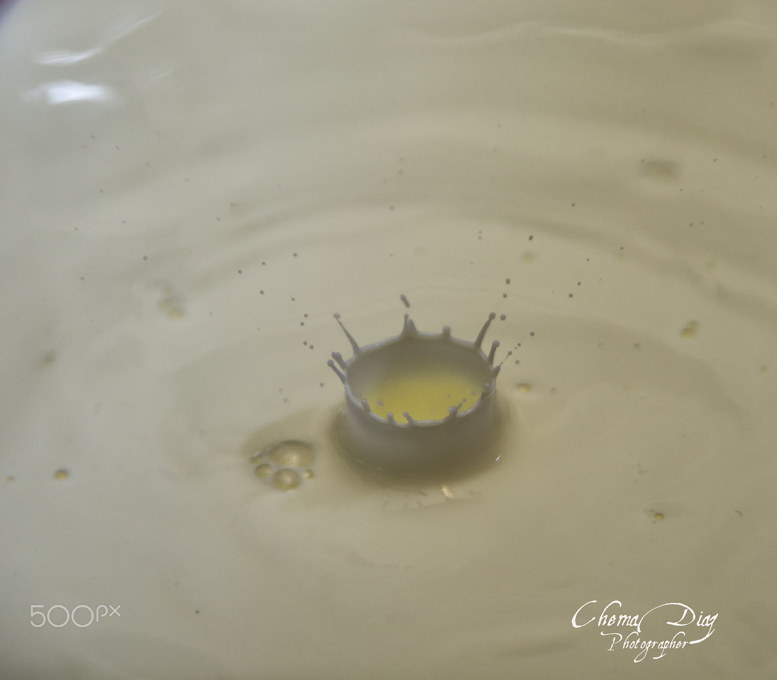 Nikon D800 + Sigma 28-105mm F2.8-4 Aspherical sample photo. Crown of milk. photography