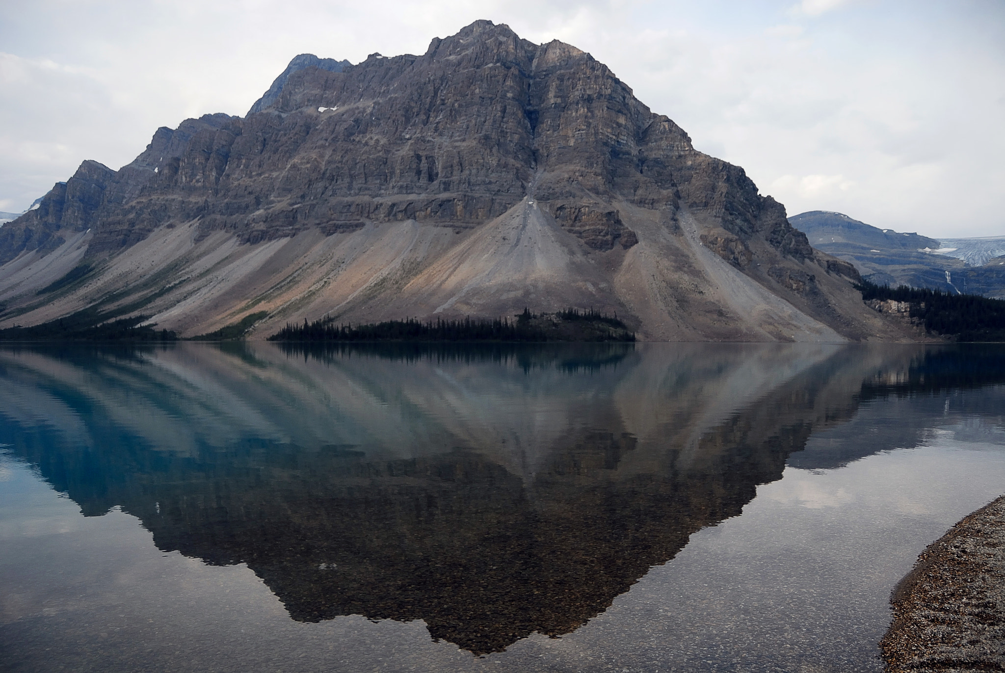 Nikon D200 sample photo. Bow lake photography