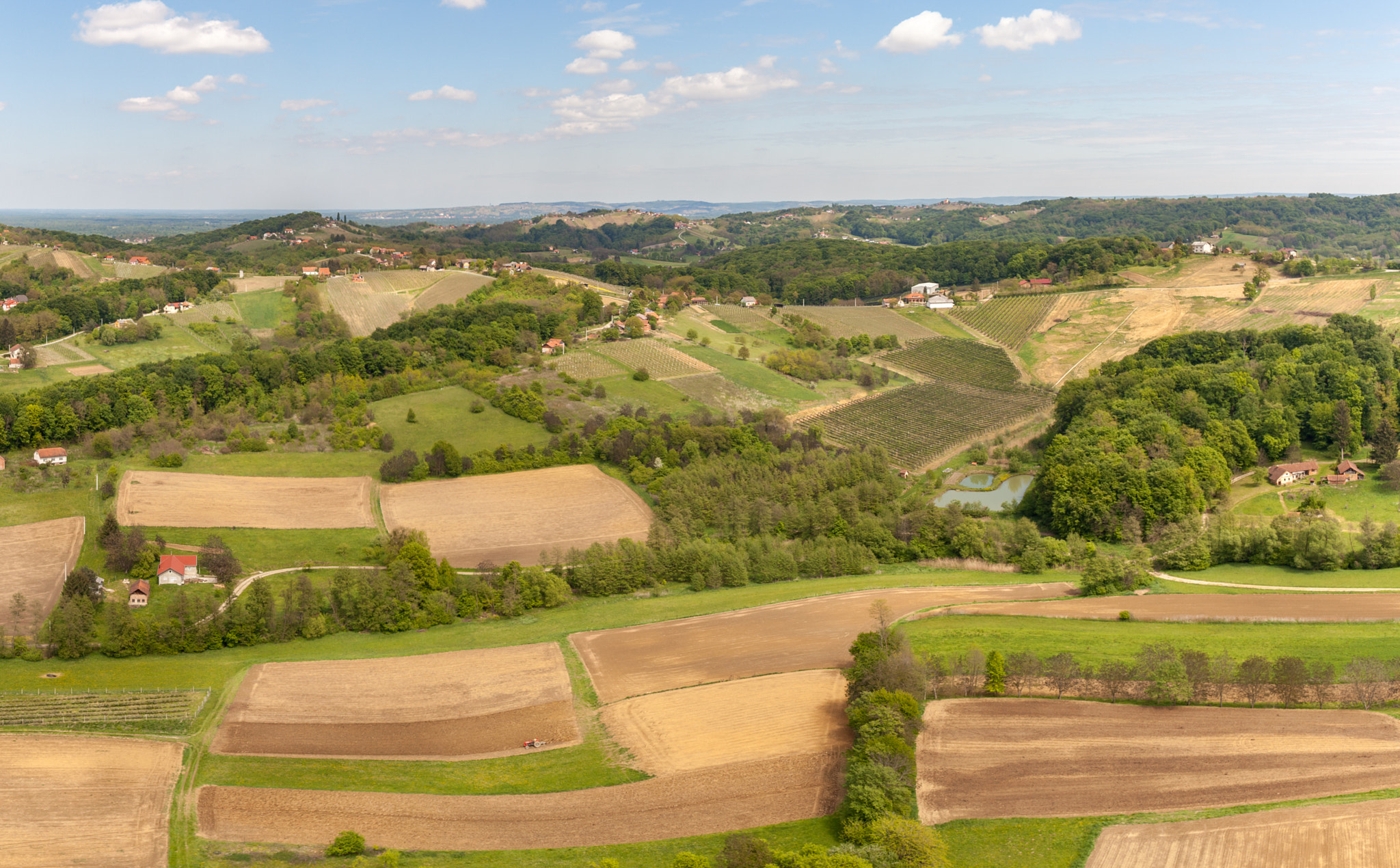 Canon EOS 5D Mark II + Canon EF 24mm F2.8 IS USM sample photo. Aerial of my beloved međimurje photography