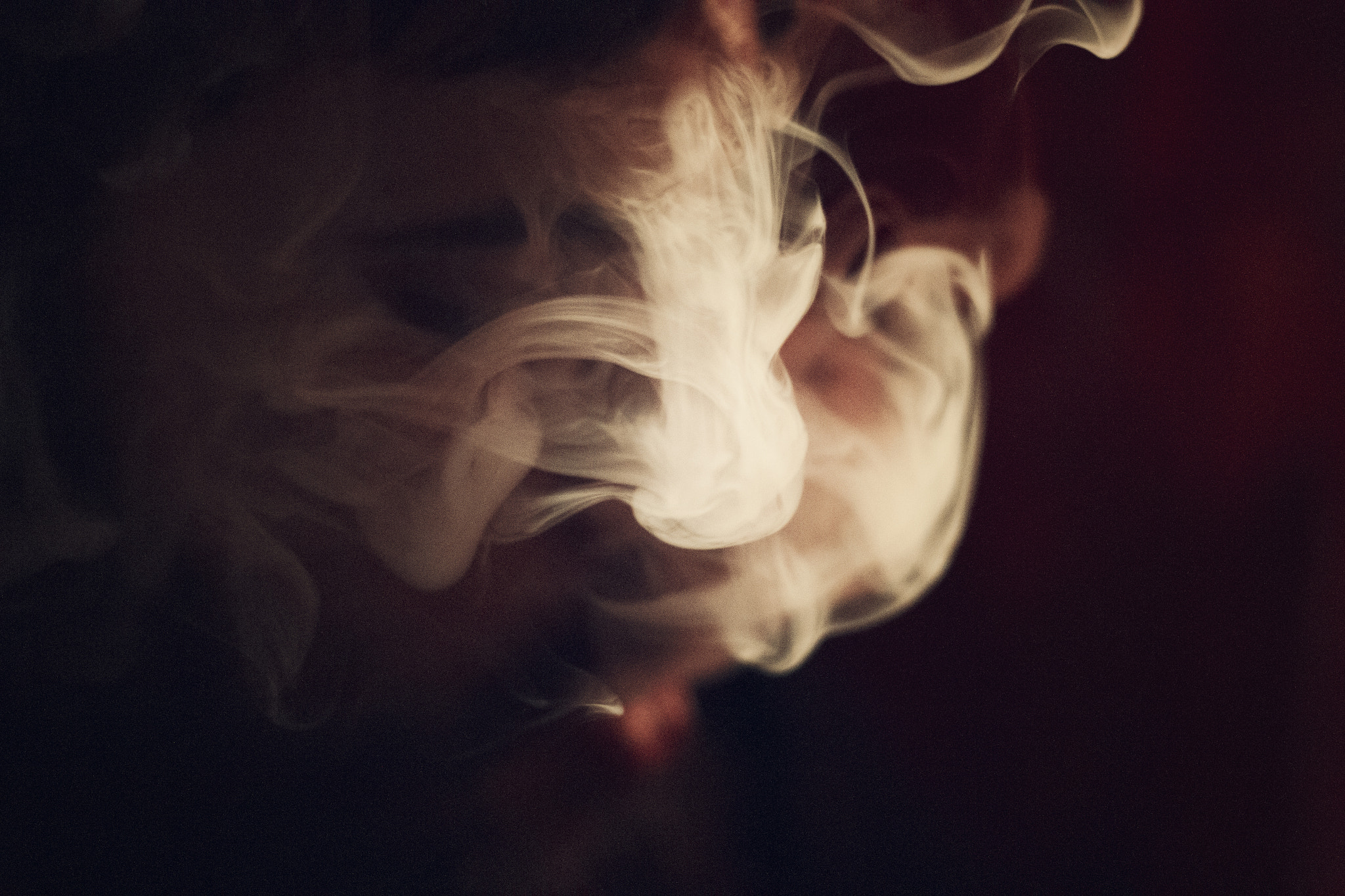Canon EF 50mm f/1.8 sample photo. Smoke iii photography