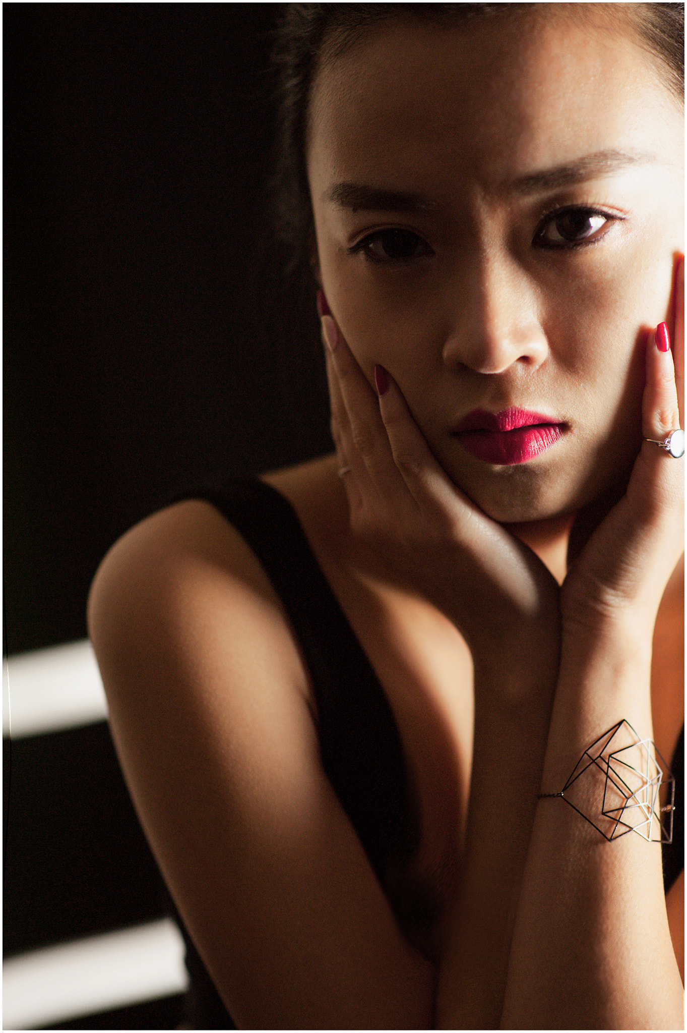 Nikon D700 + Sigma 85mm F1.4 EX DG HSM sample photo. Beauty aisian photography