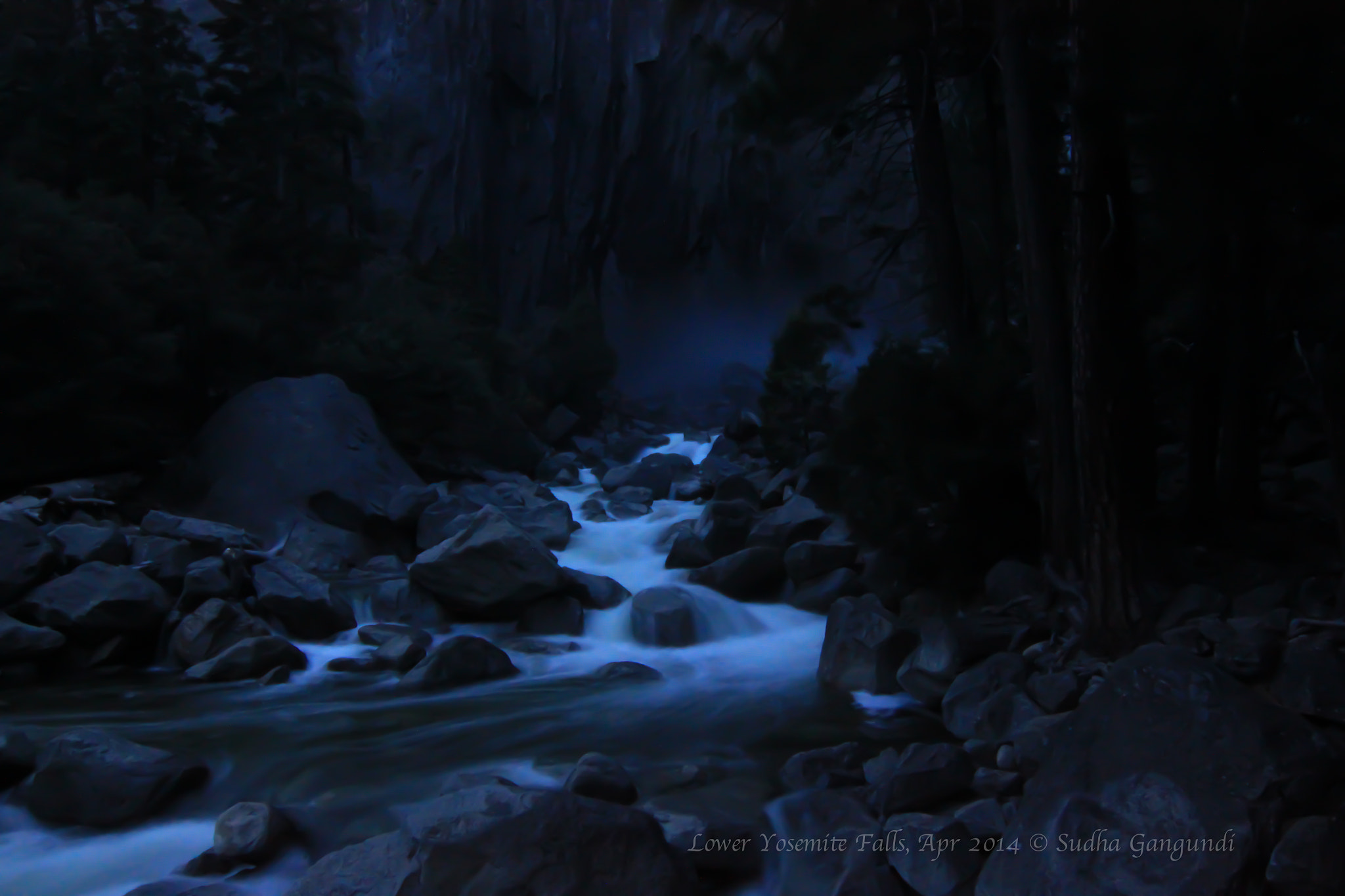 Canon EOS 500D (EOS Rebel T1i / EOS Kiss X3) sample photo. Lower yosemite falls photography