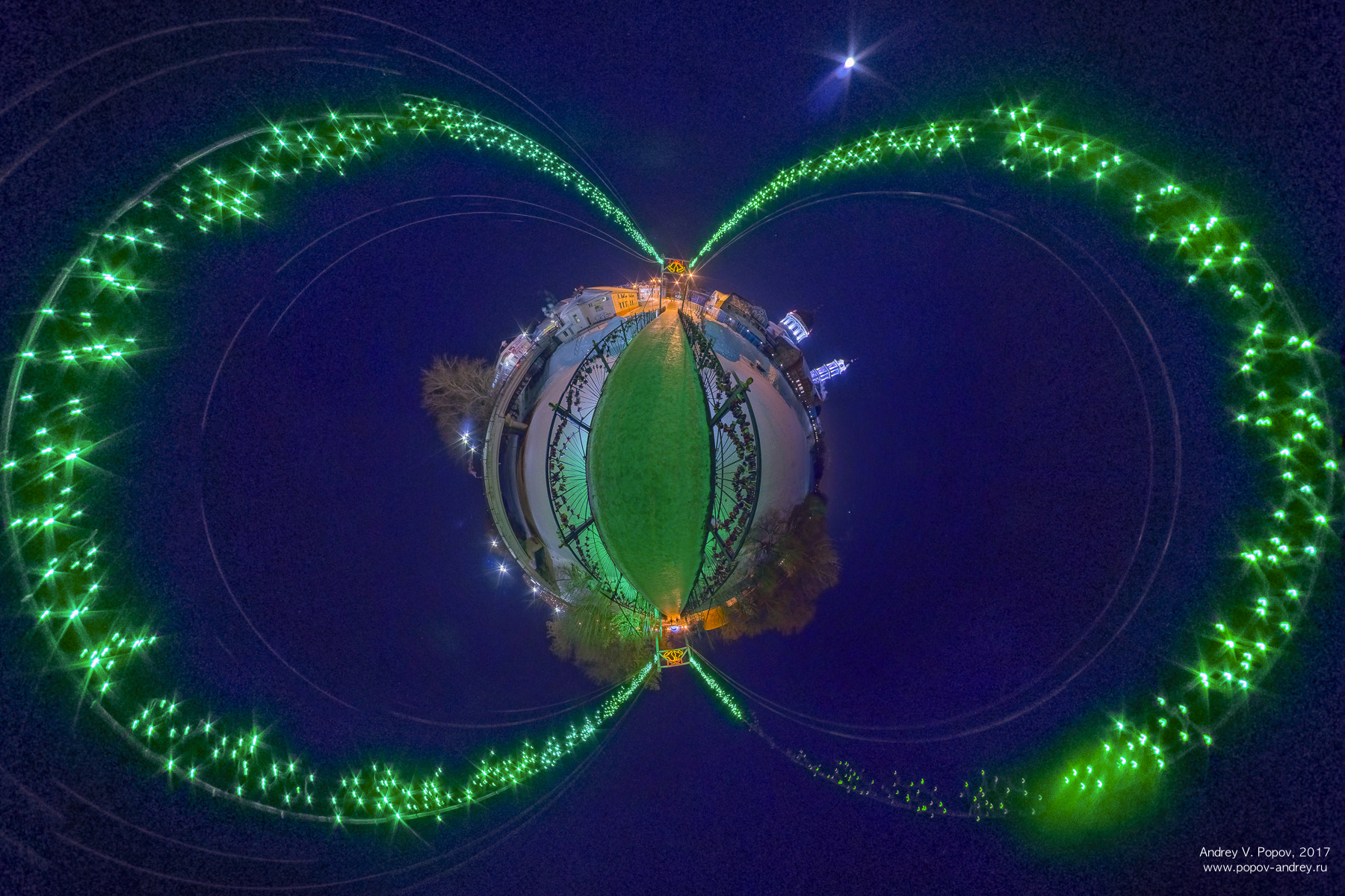 Pentax K-3 sample photo. Noginsk little planet #1 photography