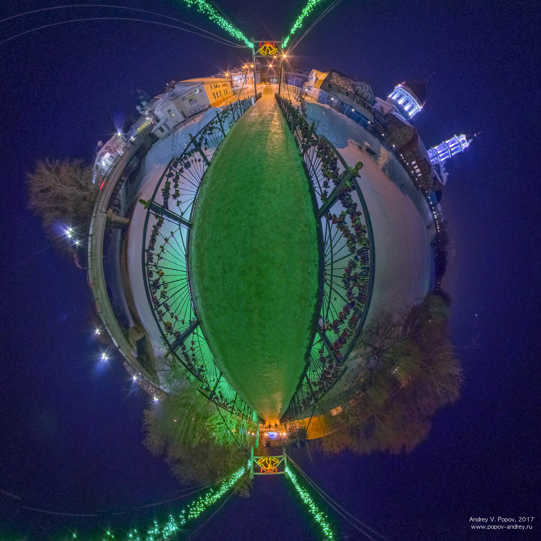 Pentax K-3 sample photo. Noginsk little planet #3 photography