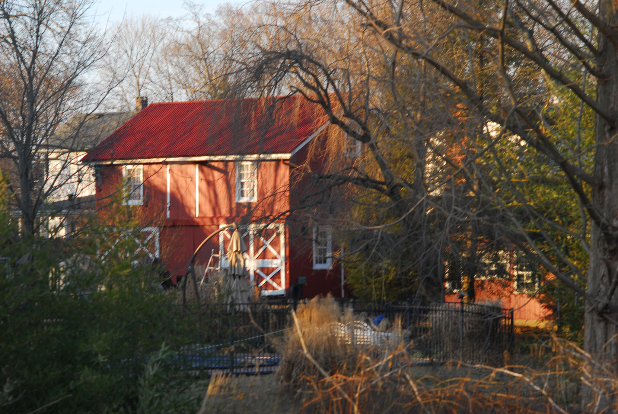 Nikon D200 + Manual Lens No CPU sample photo. Red roof photography