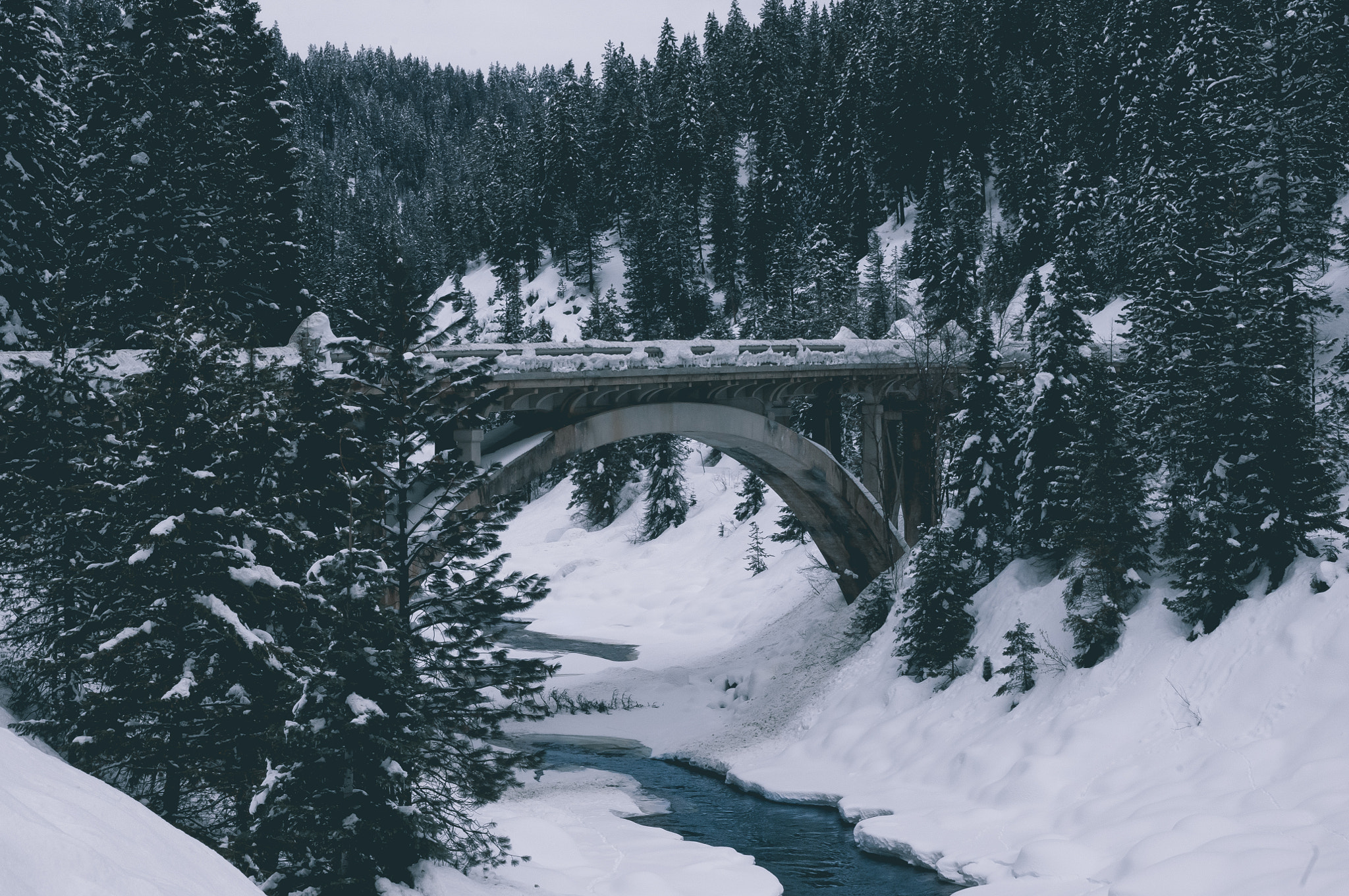 Pentax K-r sample photo. Payette bridge photography