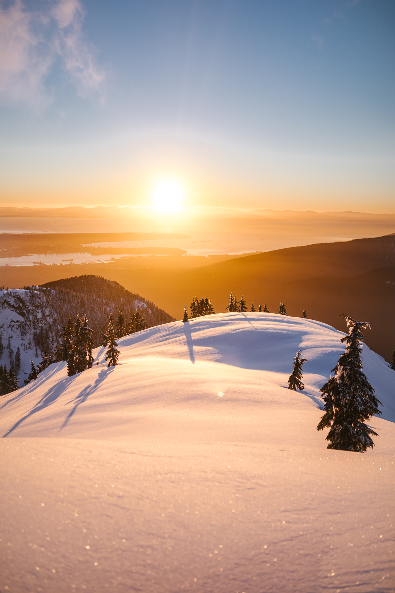 Sigma 35mm F1.4 DG HSM Art sample photo. Mount seymour sunset photography