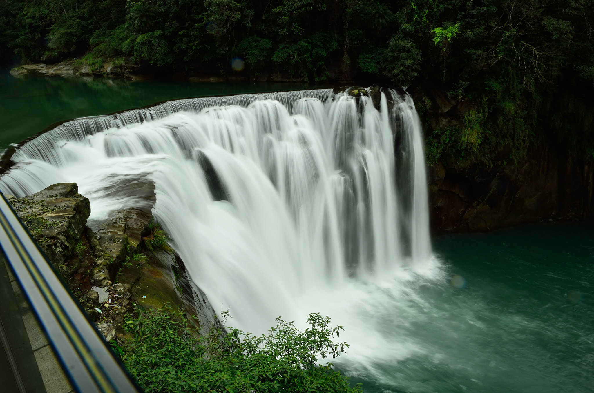 Nikon D5100 sample photo. Shifen waterfall is the biggest waterfall at new taipei city in taiwan. photography