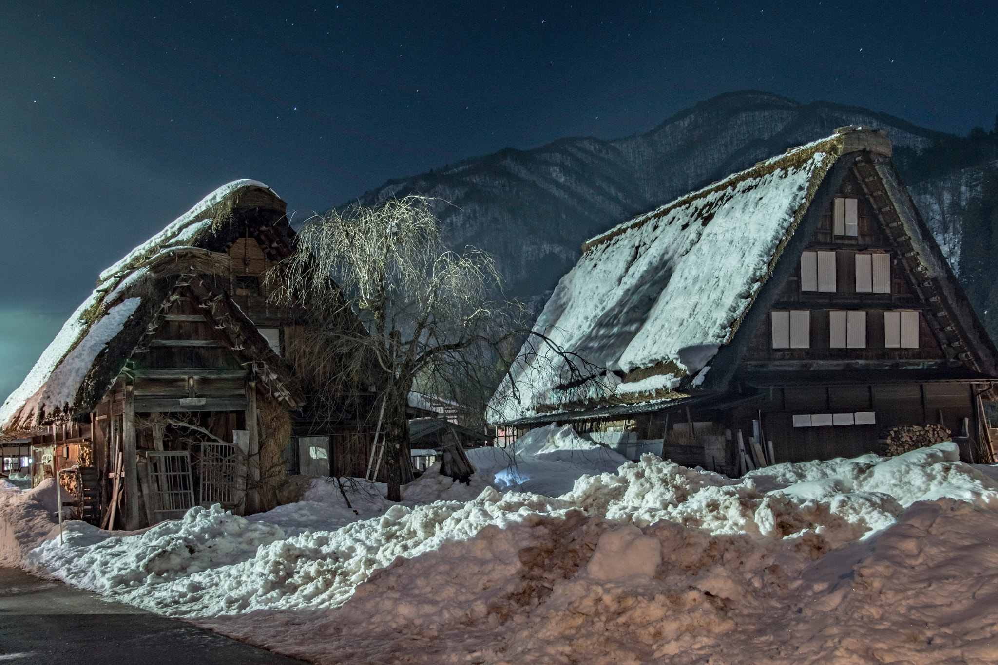 Nikon D5500 sample photo. Shirakawa-go photography