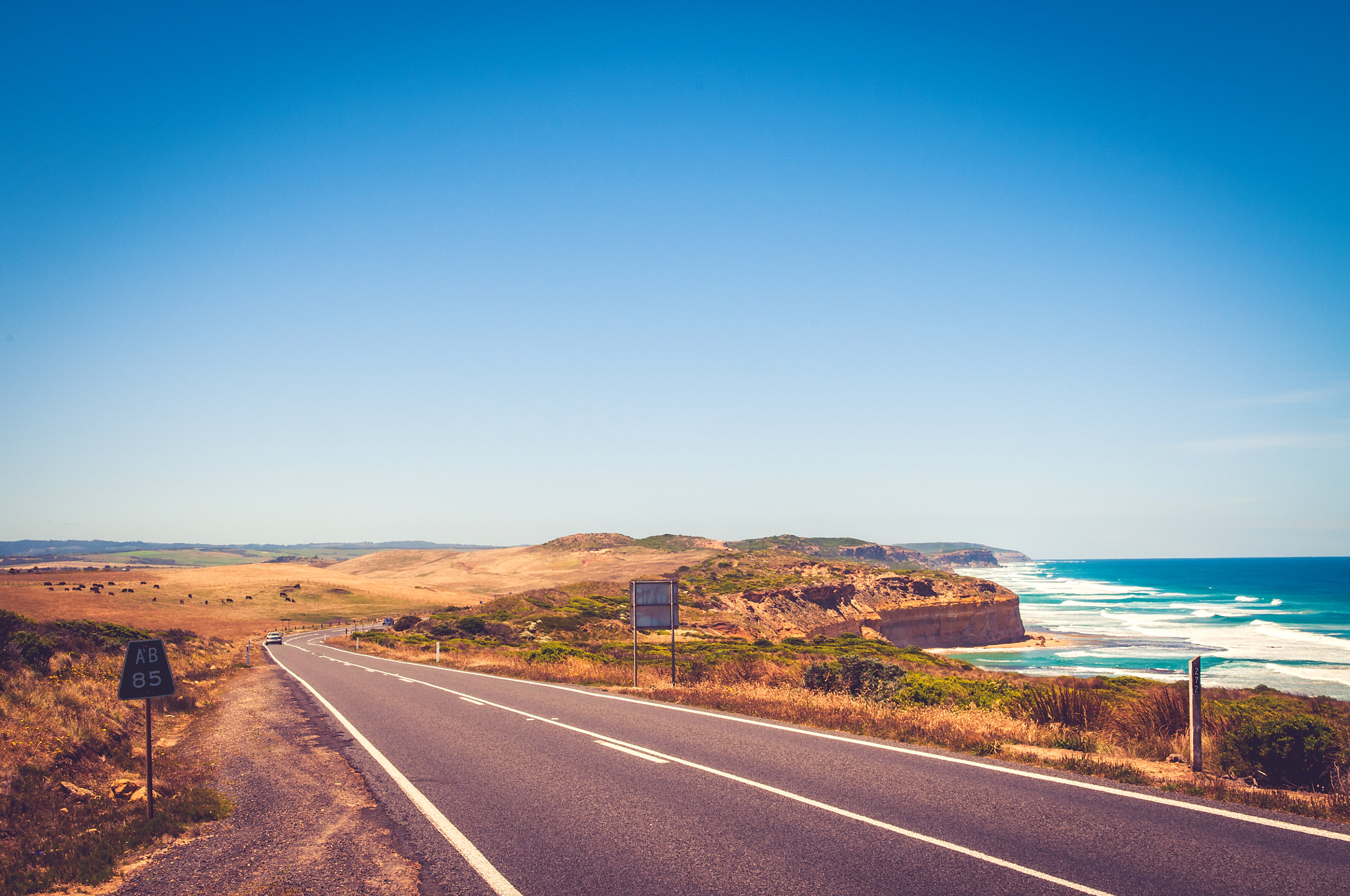 Nikon D300 sample photo. Gread ocean road photography