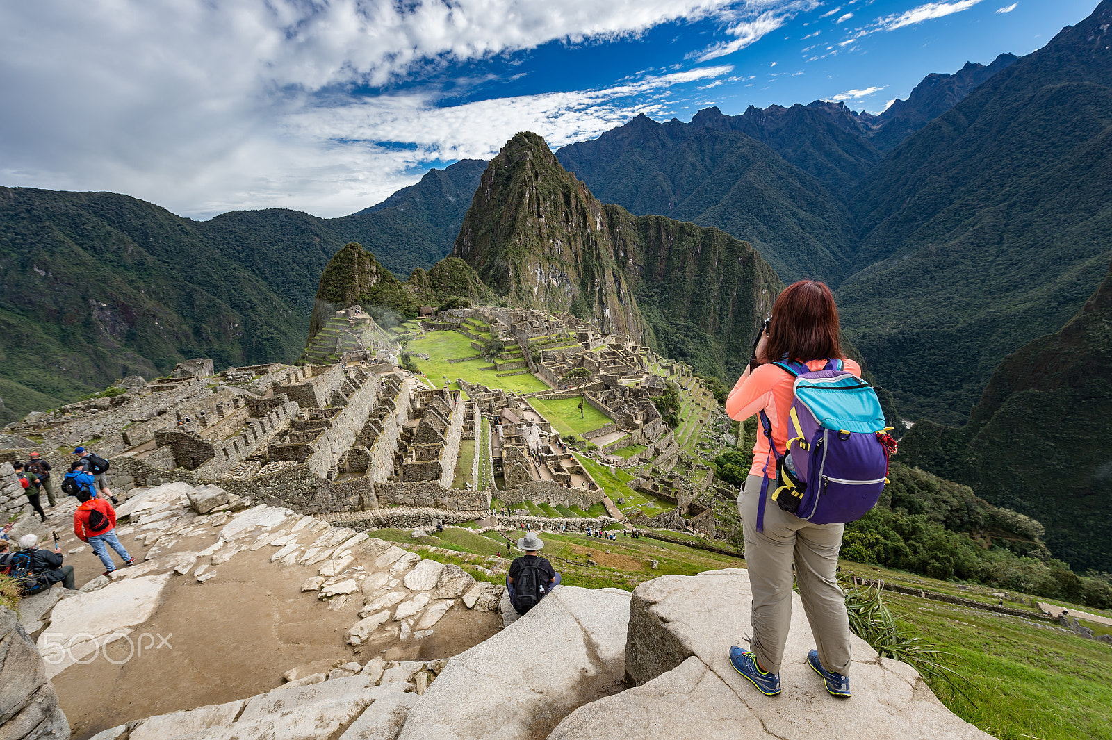 Nikon D4S sample photo. Succesful traveller at machu picchu, new 7 wonder of the word, cusco, peru photography