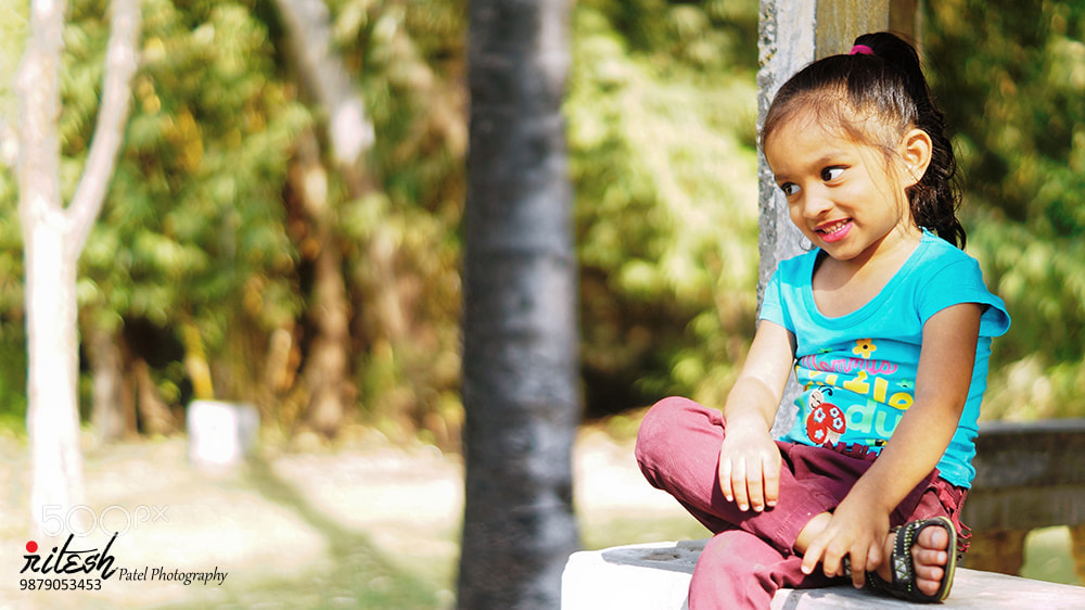 Sony SLT-A58 + Sony DT 50mm F1.8 SAM sample photo. My cute angel photography