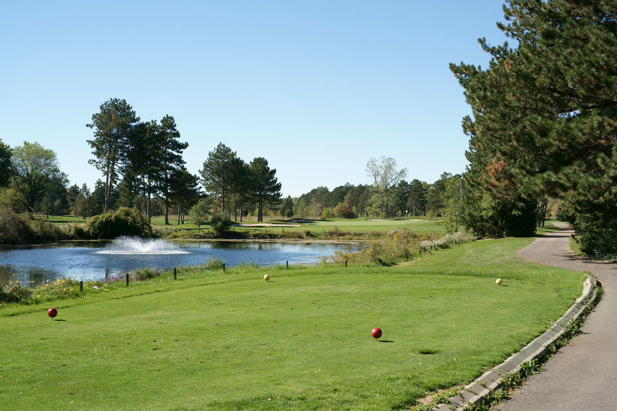 Sony Alpha DSLR-A850 sample photo. Niagara golf course photography