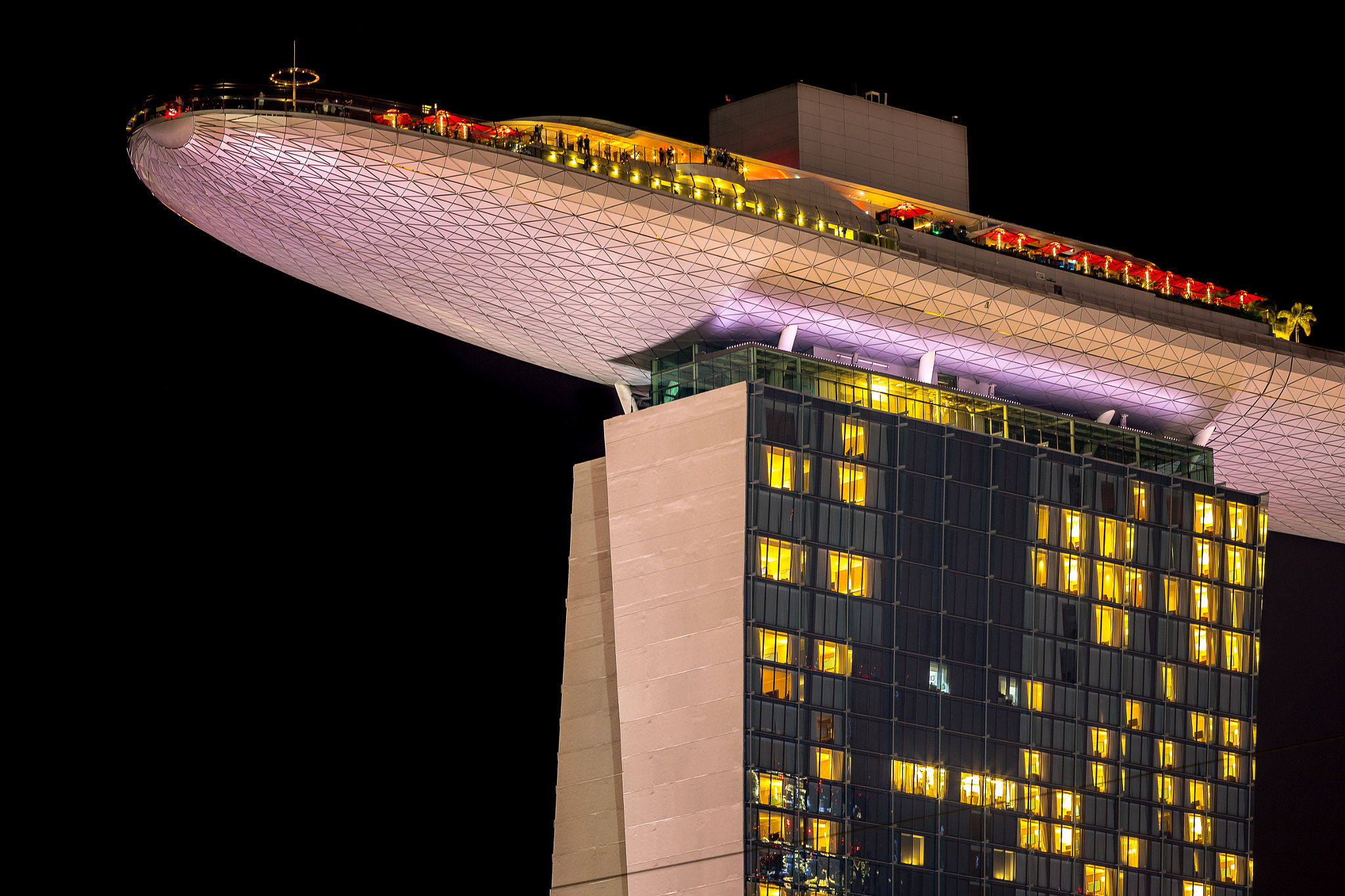 Canon EF 200mm F2.8L II USM sample photo. Marina bay sands (abstract) photography