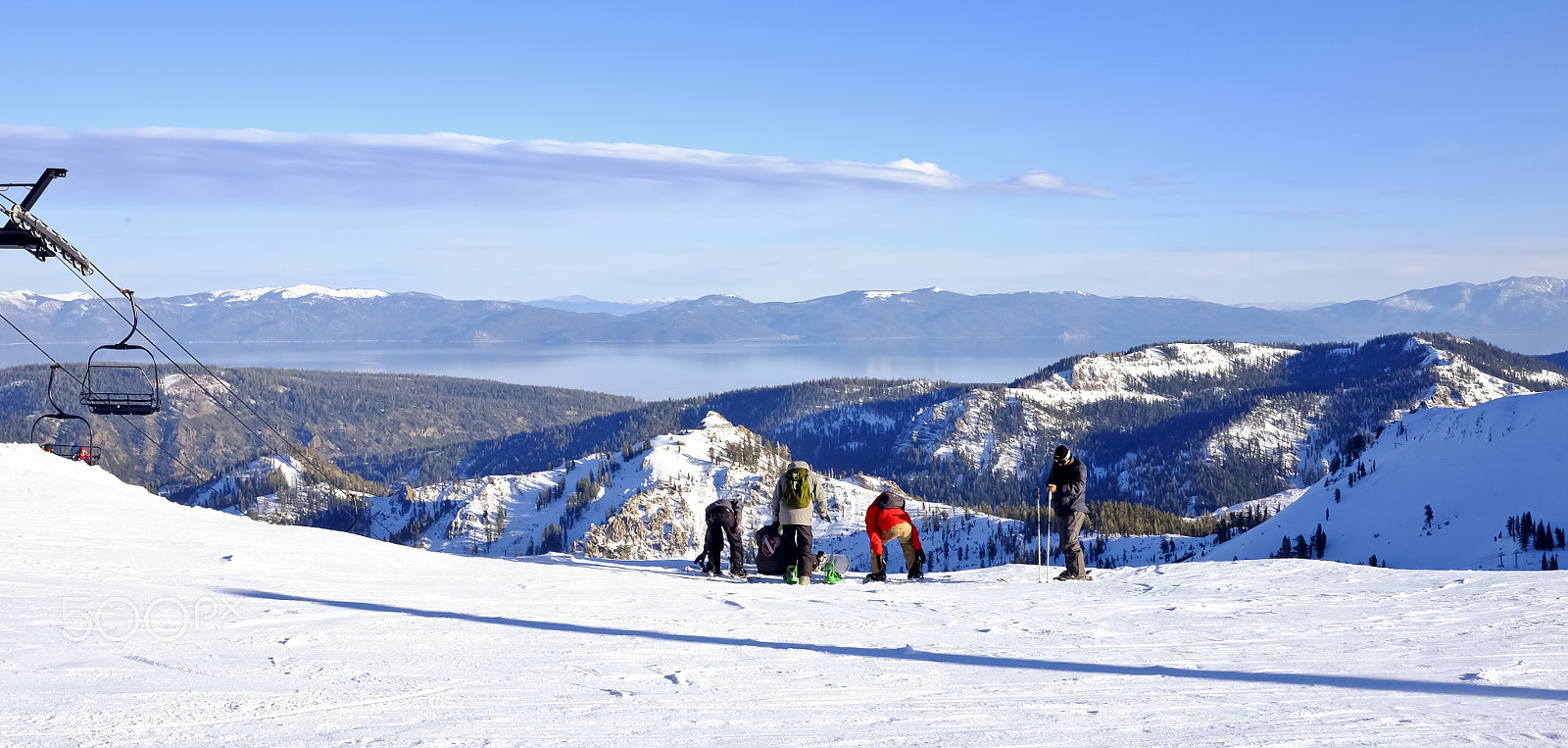 Fujifilm XF 27mm F2.8 sample photo. Getting ready to snowboard photography
