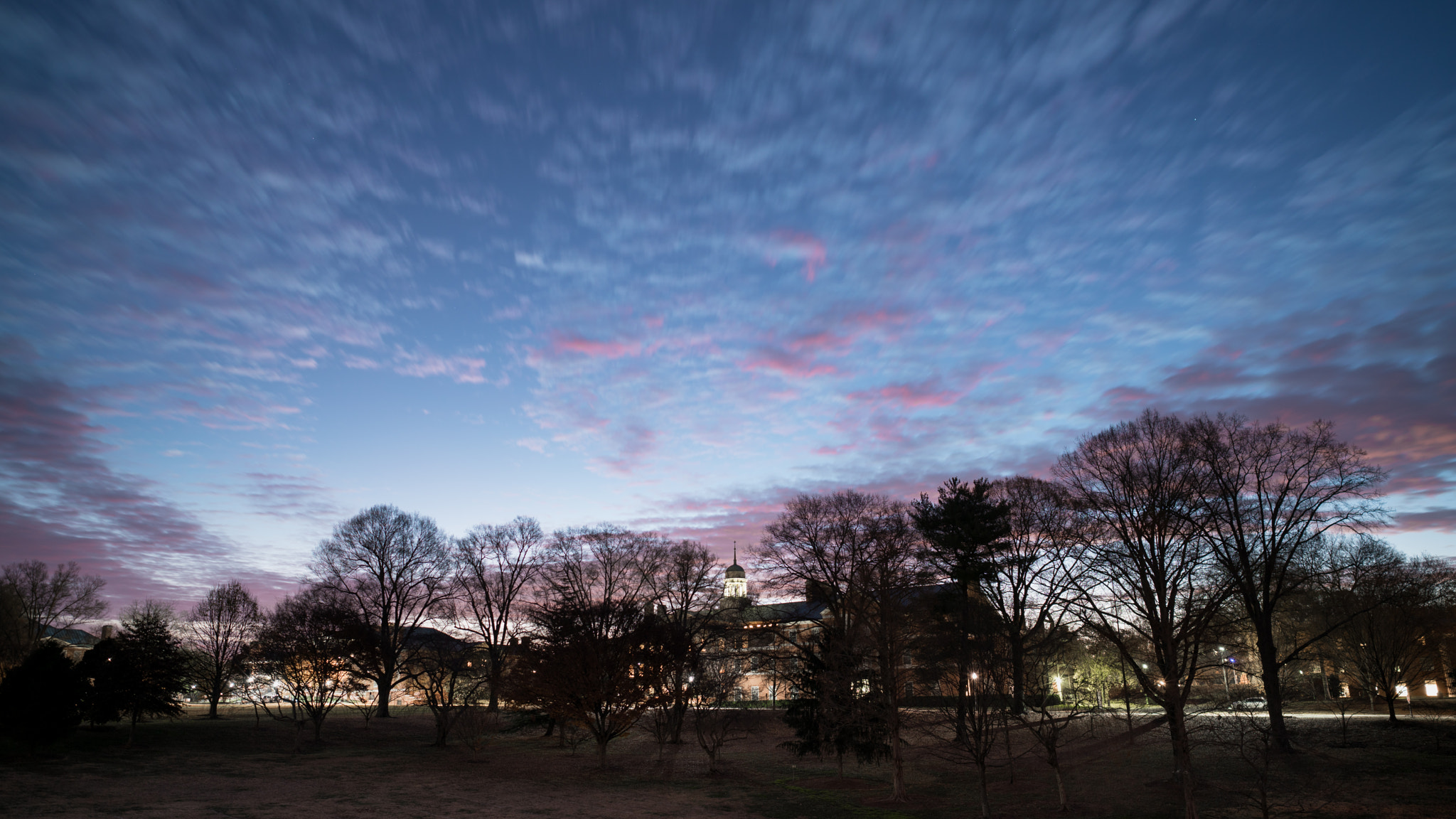 E 21mm F2.8 sample photo. Dawn photography