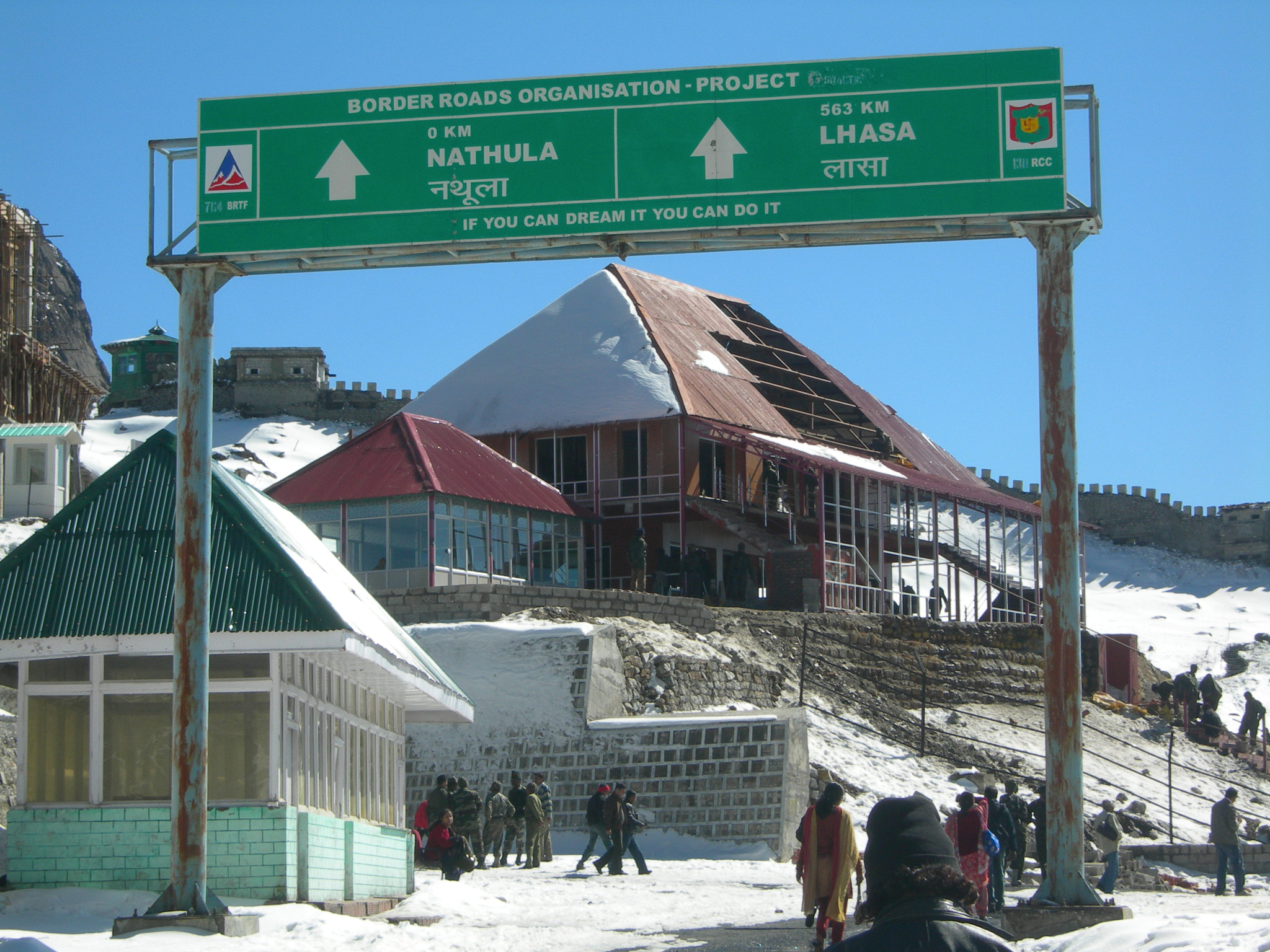 Nikon E7600 sample photo. Sikkim's heaven-nathula pass photography