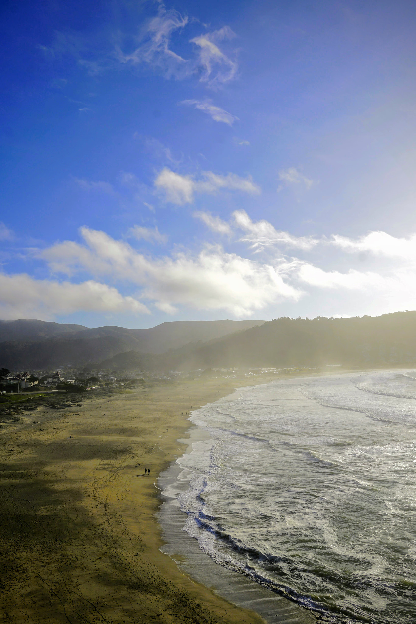 Sony a6300 + Sigma 19mm F2.8 EX DN sample photo. Pacifica rockaway beach photography