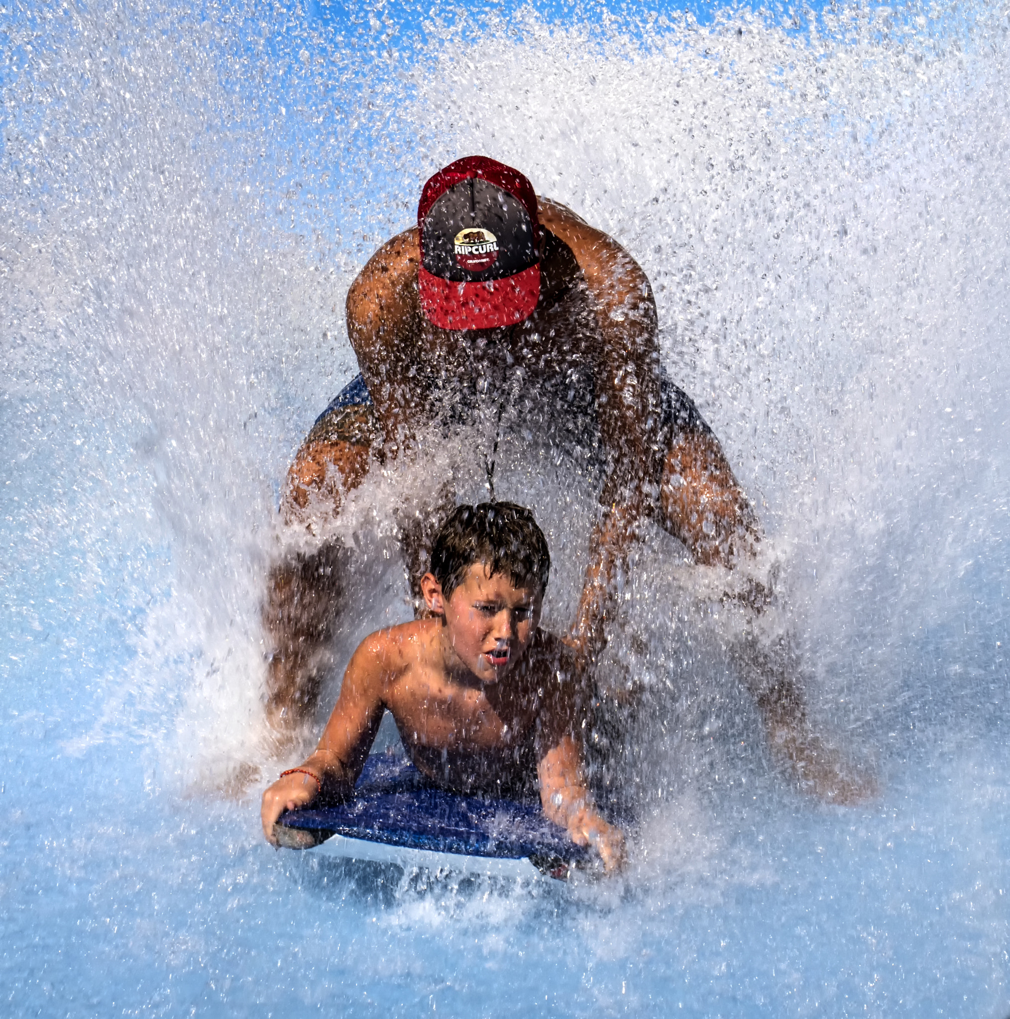 Canon EF 70-300mm F4-5.6L IS USM sample photo. Surf training... photography