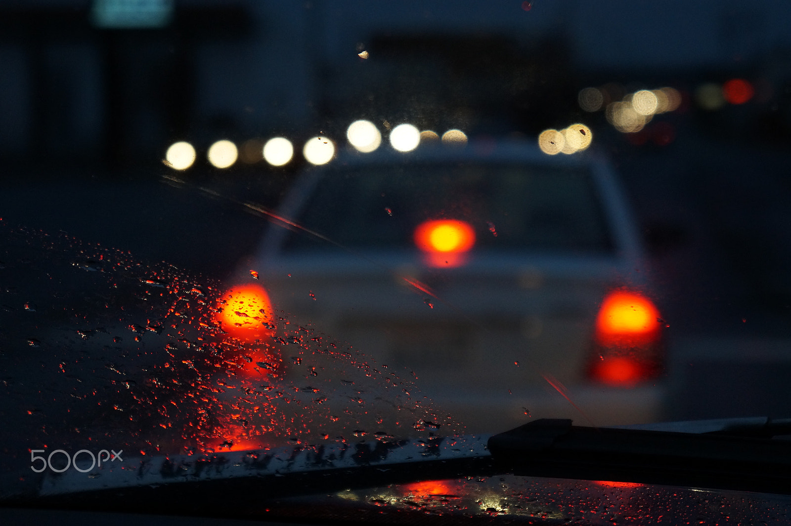 Sony E 18-55mm F3.5-5.6 OSS sample photo. Night drive photography