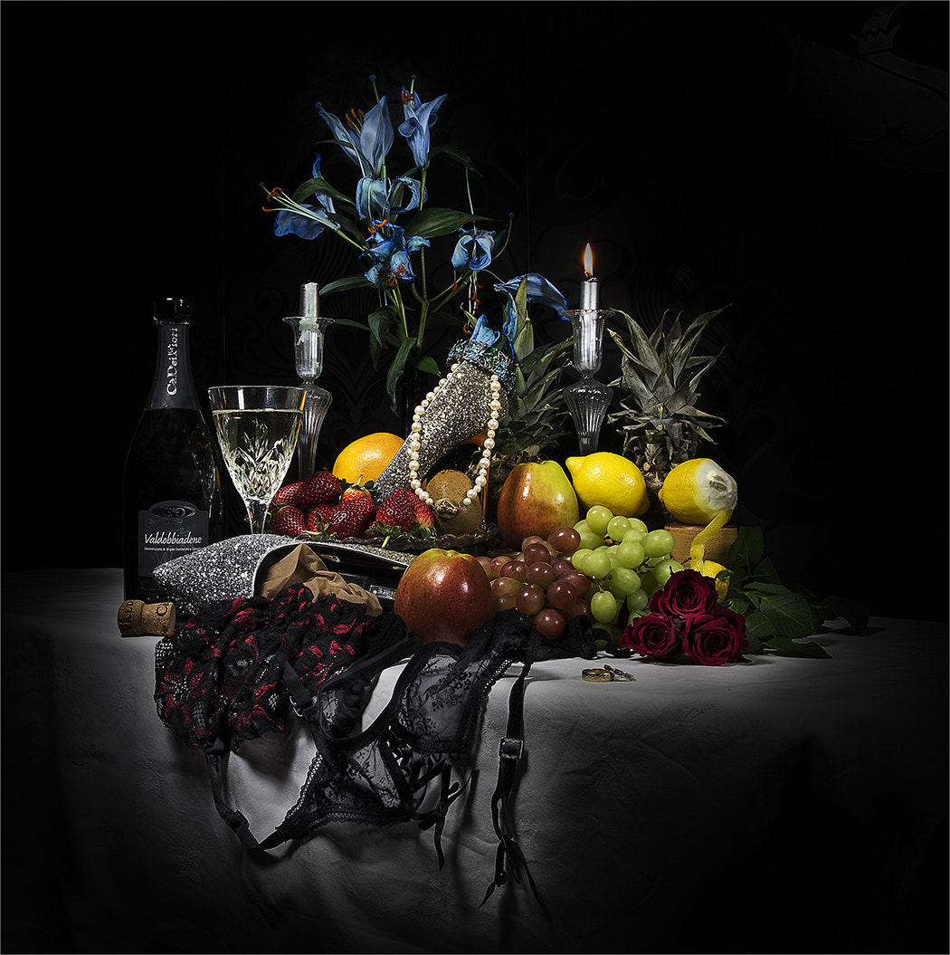 Canon EOS-1D X sample photo. A night of passion. still life photography