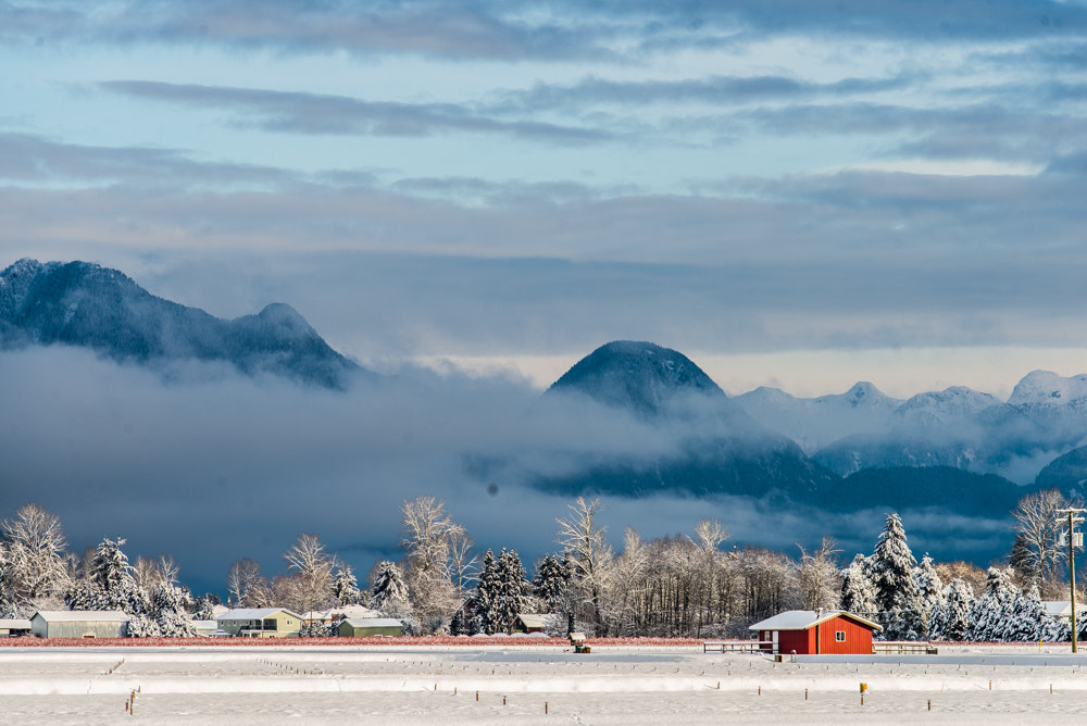 Nikon AF-S Nikkor 70-200mm F4G ED VR sample photo. Golden ears mountain  photography