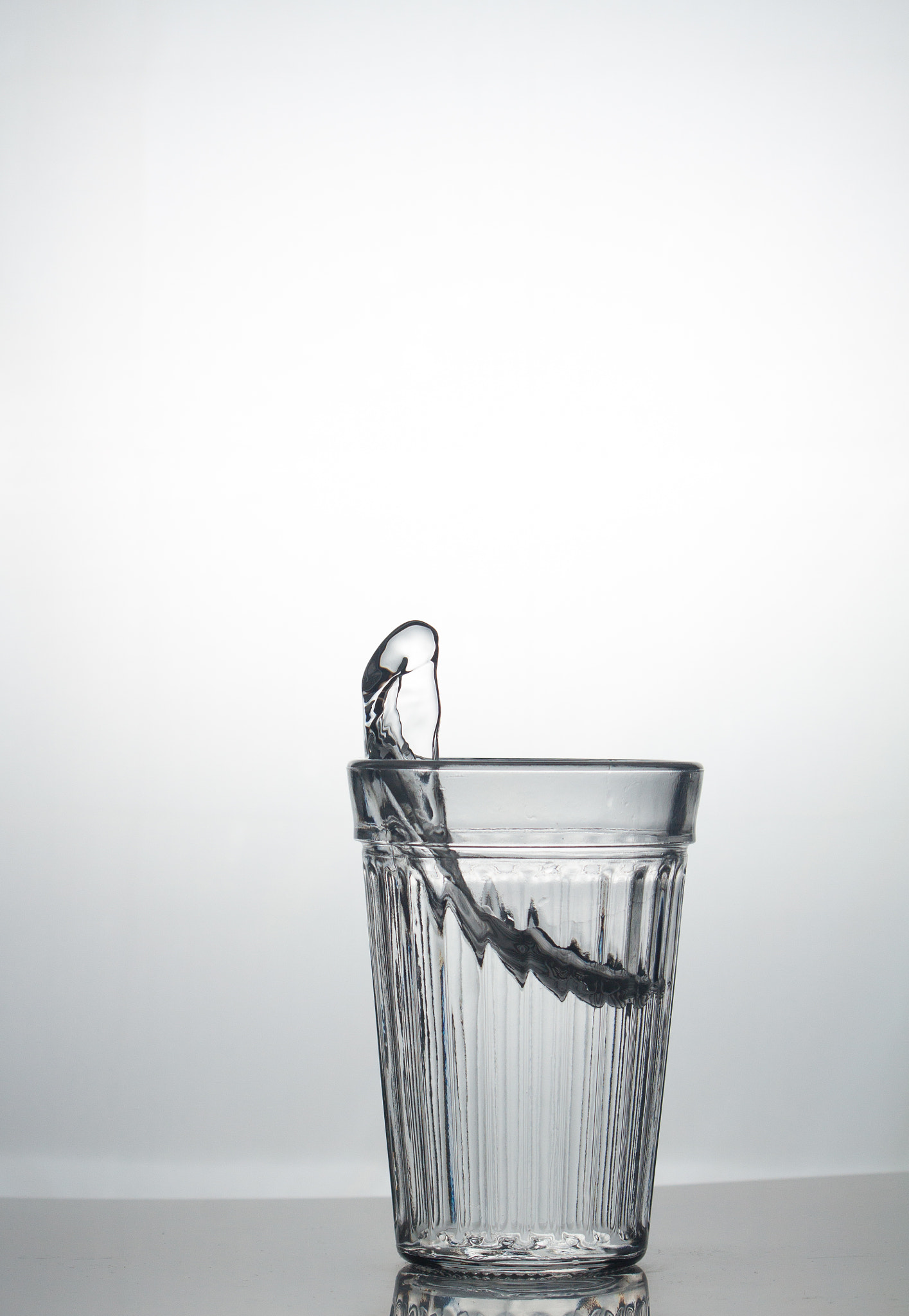 Canon EF-S 55-250mm F4-5.6 IS II sample photo. A glass of water photography