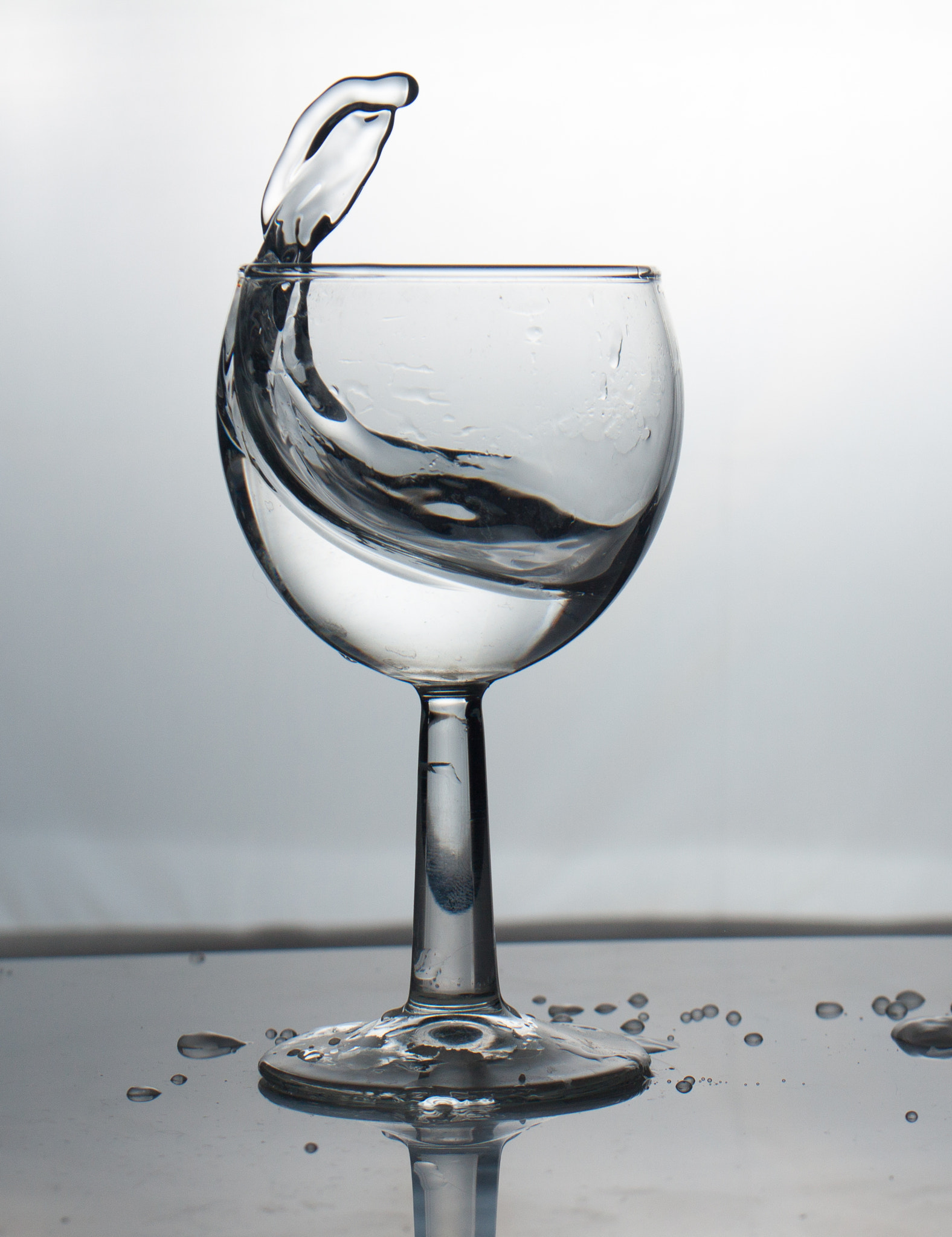 Sigma 18-50mm F2.8-4.5 DC OS HSM sample photo. A glass of water photography