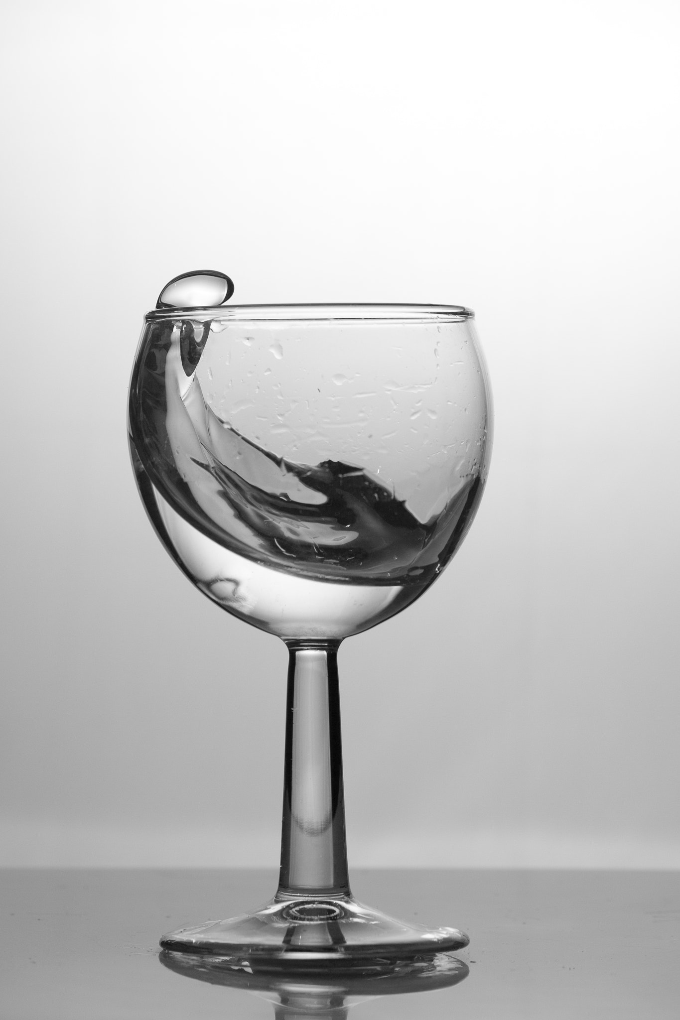 Canon EF-S 55-250mm F4-5.6 IS II sample photo. A glass of water photography