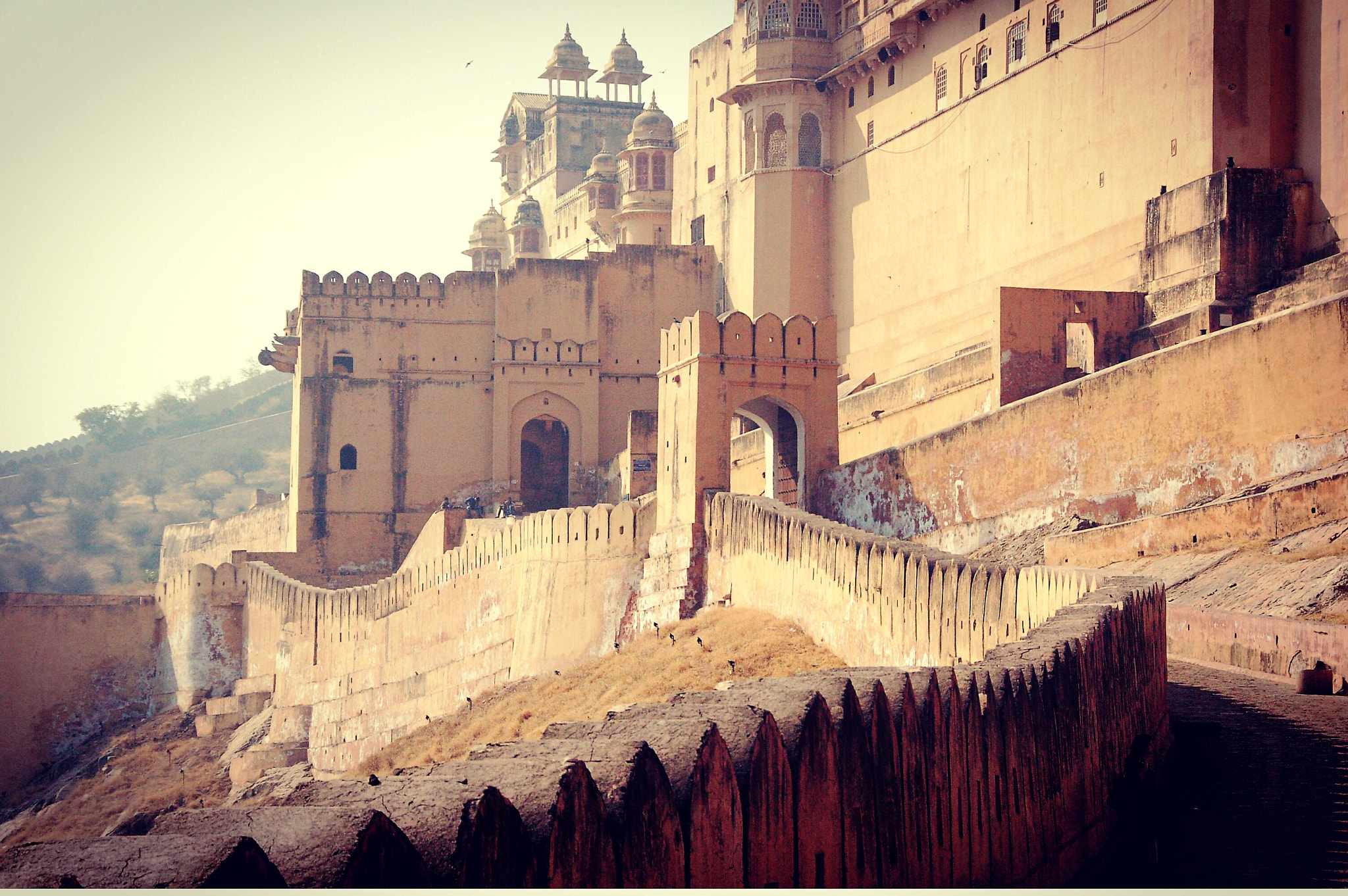 Nikon D50 sample photo. Pink city photography