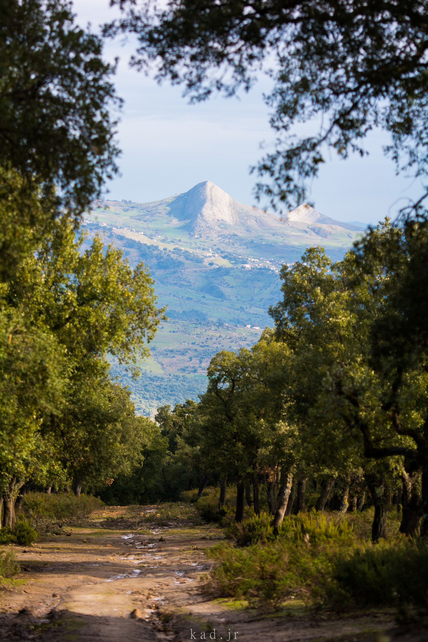 Nikon AF-S Nikkor 70-200mm F2.8G ED VR II sample photo. Mountain in a frame ! photography
