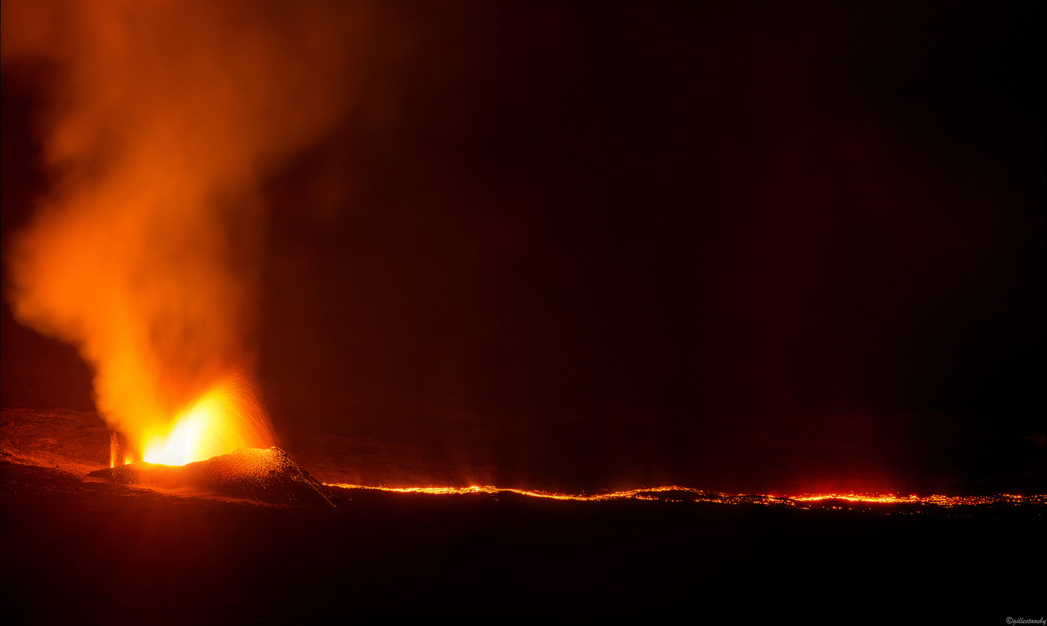 Sigma 70-200mm F2.8 EX DG Macro HSM II sample photo. Panoramic volcanik photography