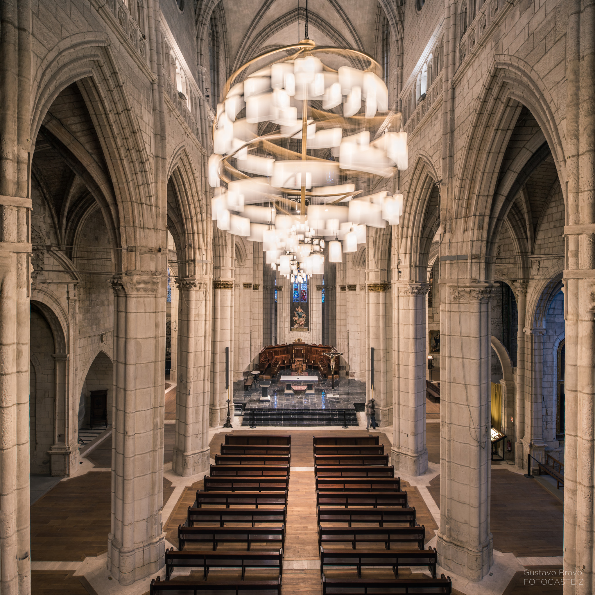 Nikon D810 + Nikon PC-E Nikkor 24mm F3.5D ED Tilt-Shift sample photo. Serie 'lugar' - catedral de santa maría (vitoria-gasteiz) photography