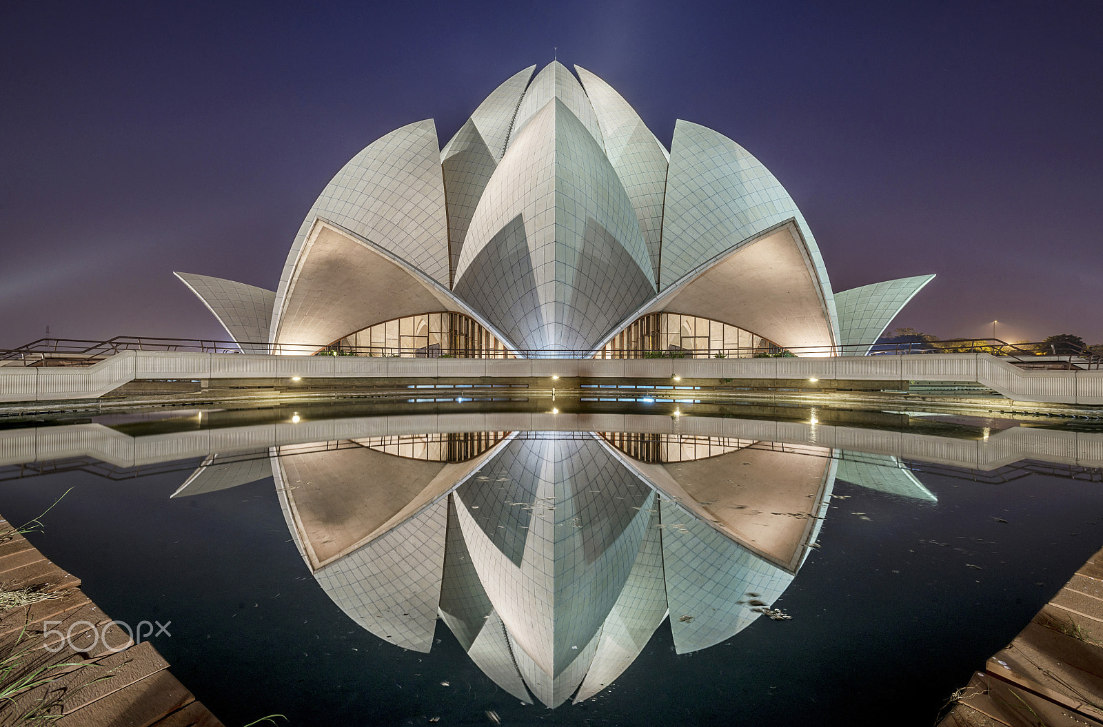 Nikon D800 + Nikon AF-S Nikkor 17-35mm F2.8D ED-IF sample photo. Lotus temple photography