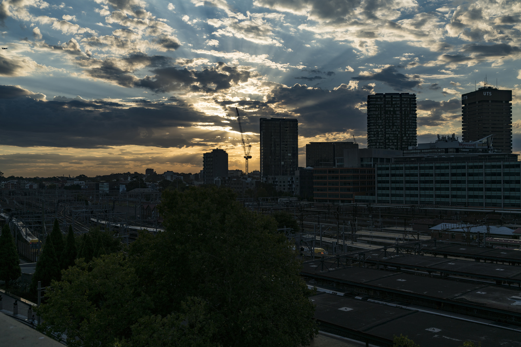 Sony a7R II + Canon 24-105mm F4 DG OS HSM | Art 013 sample photo. Sunset, sydney-1 photography