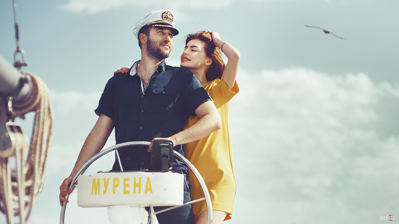 Nikon D800 + Sigma 85mm F1.4 EX DG HSM sample photo. Яхта photography