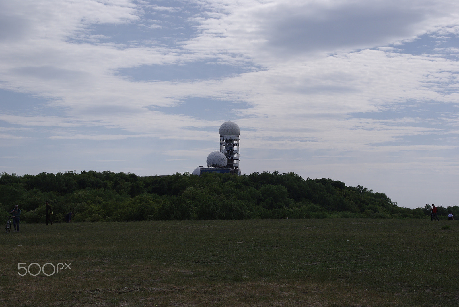 Pentax K200D sample photo. Radarstation teufelsberg photography