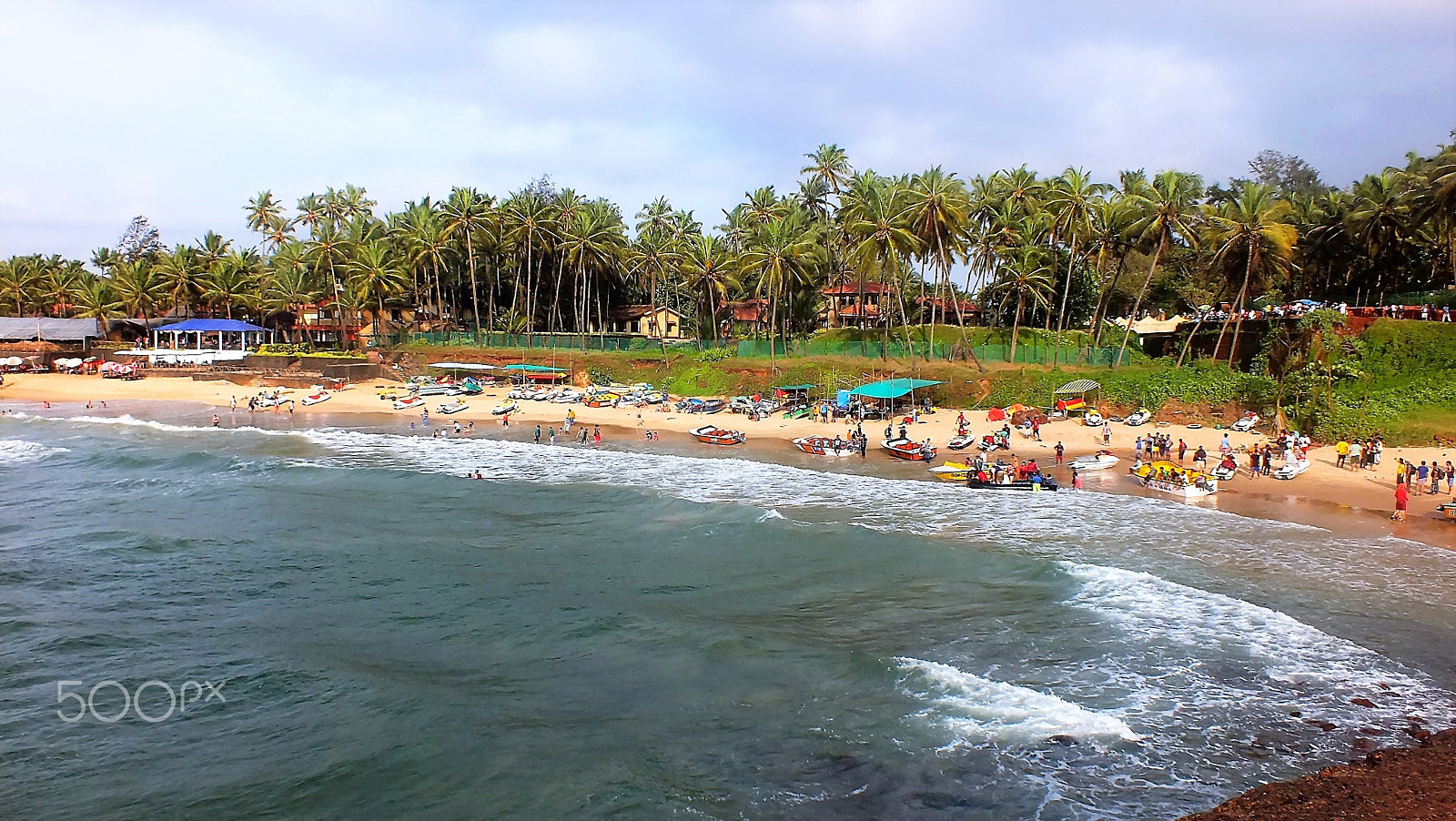 Fujifilm FinePix HS28EXR sample photo. Sea beach at goa photography