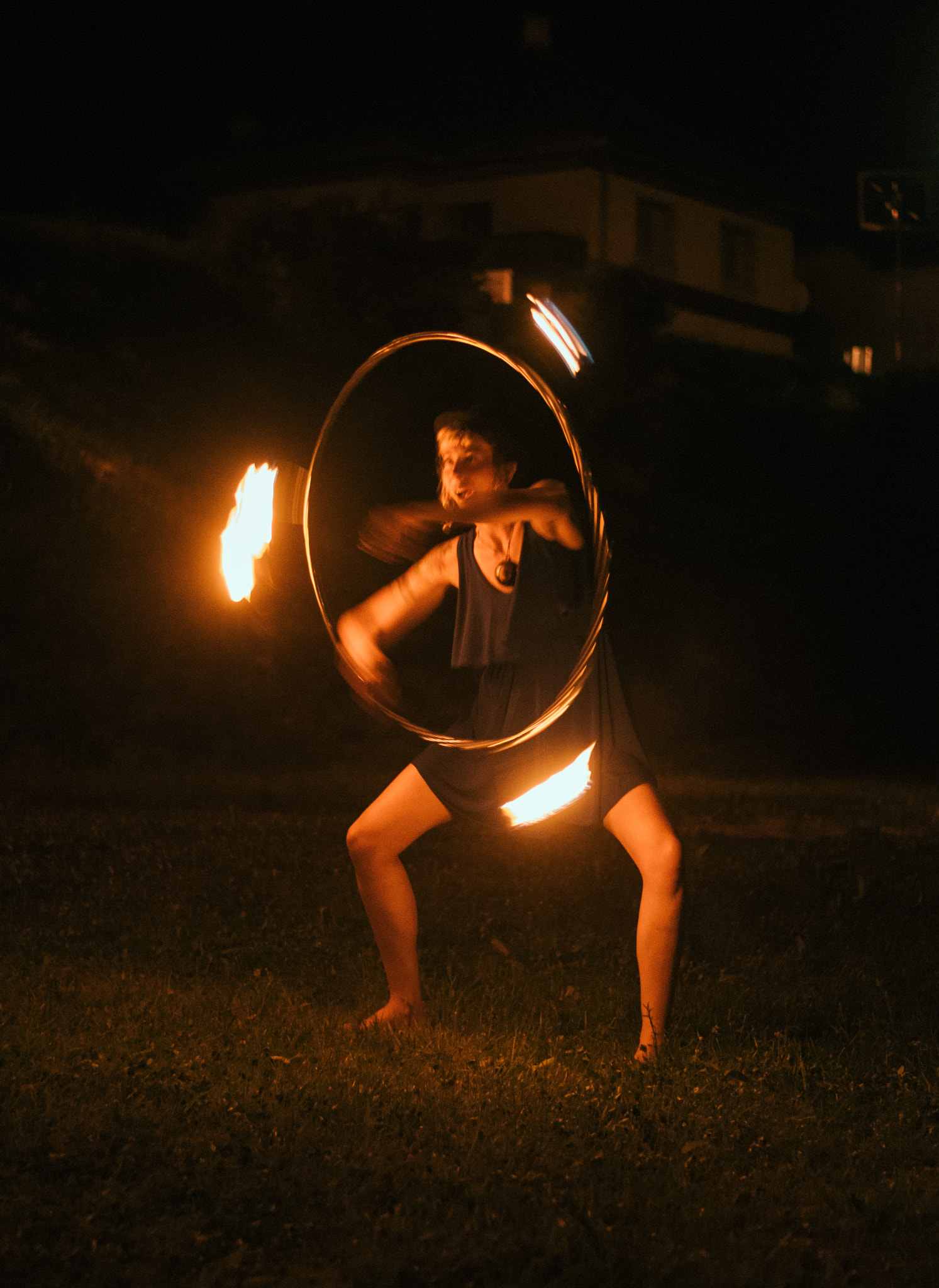 Nikon D80 sample photo. The firemancer. photography