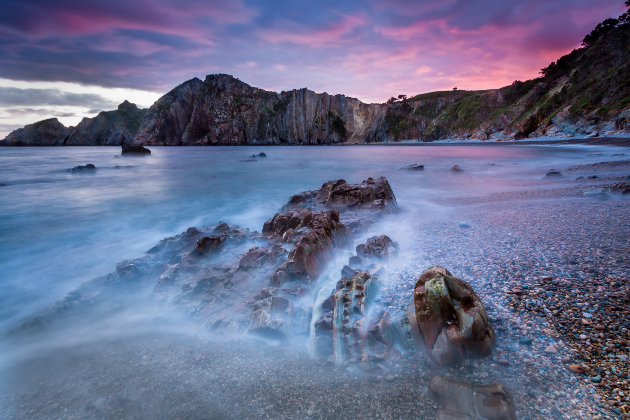 Canon EF-S 10-22mm F3.5-4.5 USM sample photo. Playa de gueirua - asturie photography