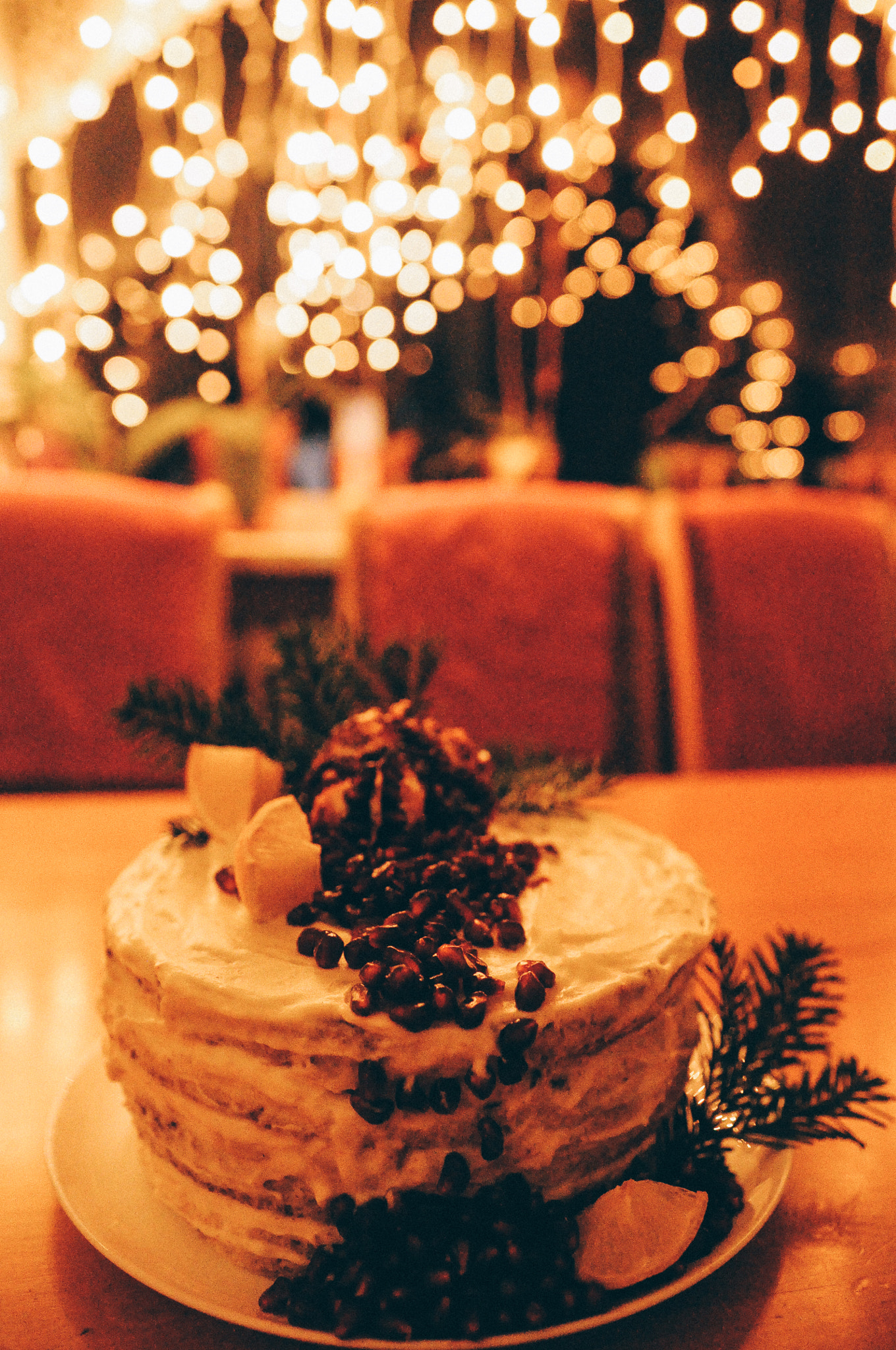 Nikon D90 + Sigma 18-35mm F1.8 DC HSM Art sample photo. Christmas cake photography