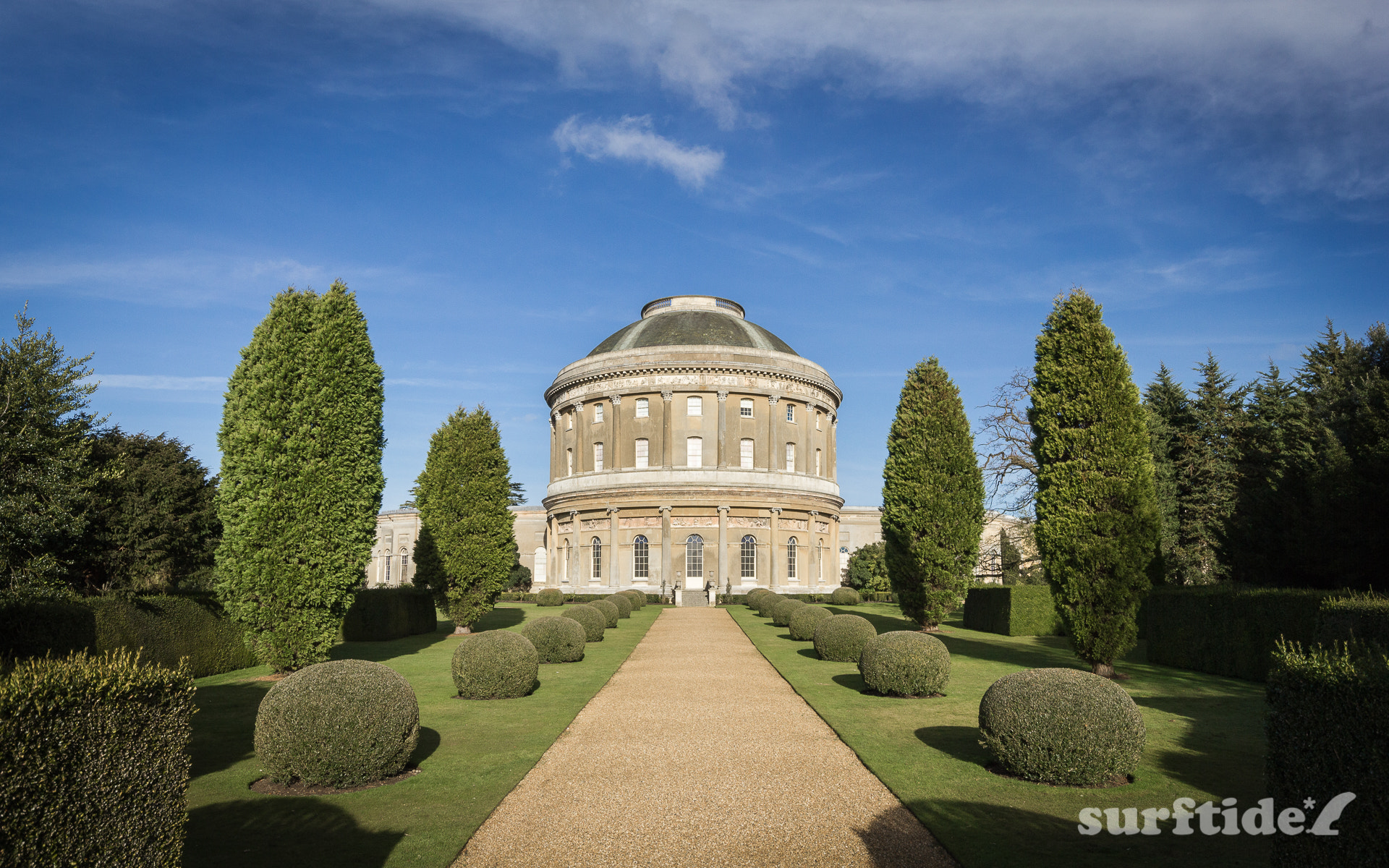 Canon EOS 550D (EOS Rebel T2i / EOS Kiss X4) + Sigma 10-20mm F4-5.6 EX DC HSM sample photo. The rotunda, ickworth house & gardens photography