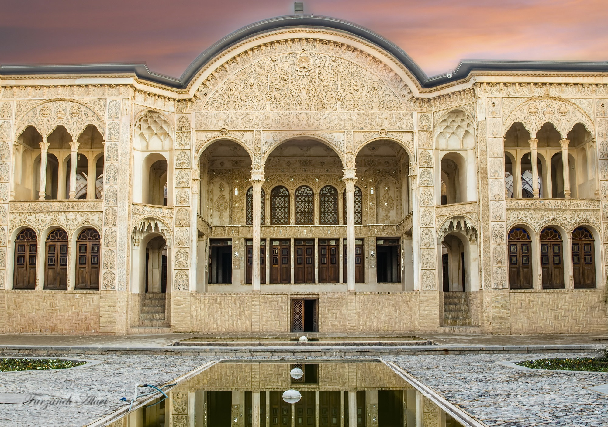 Canon EF 24-70mm F2.8L II USM sample photo. Iran kashan ancient house of tabatabaei photography